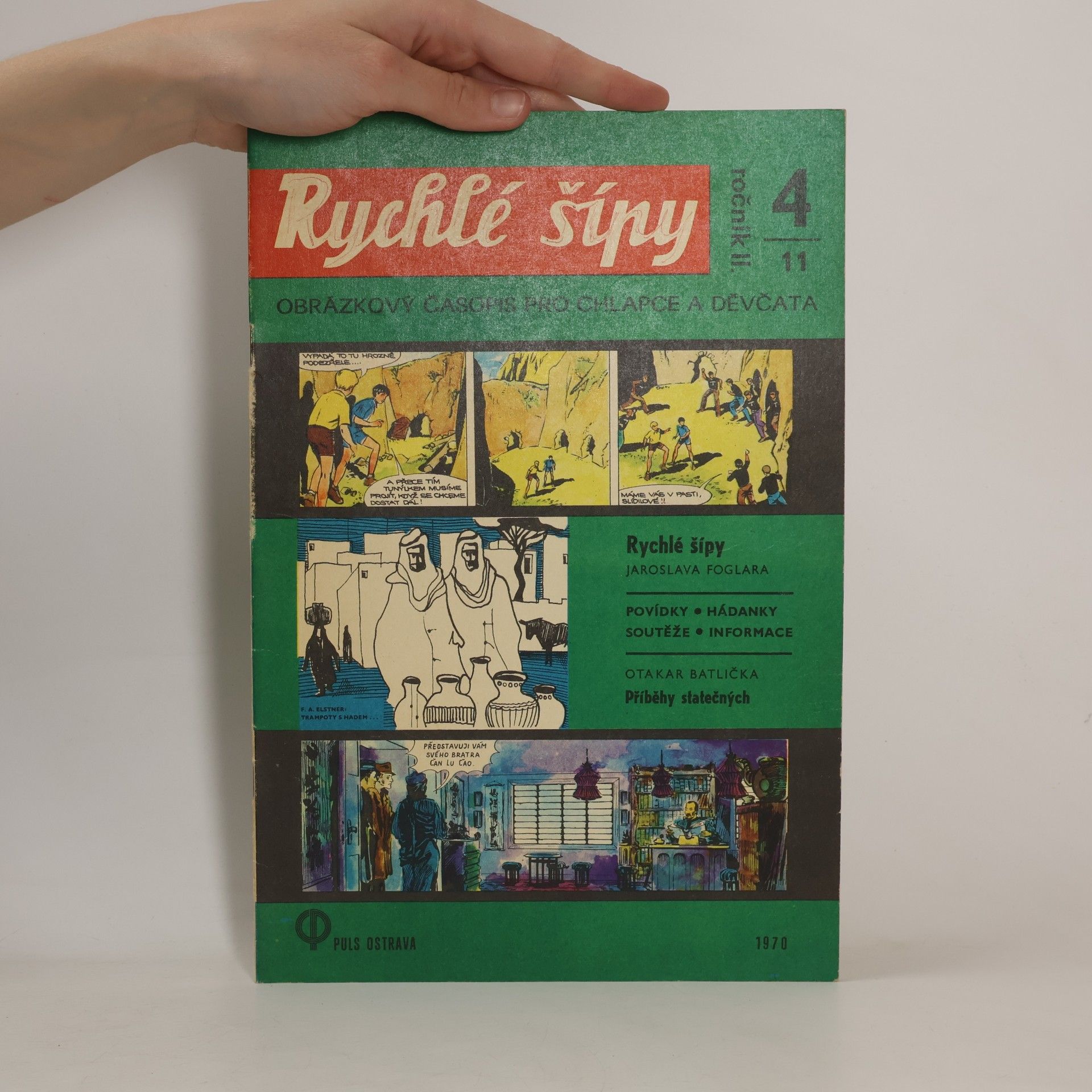 Jaroslav Foglar Rychlé šipy. Časopis 4/11