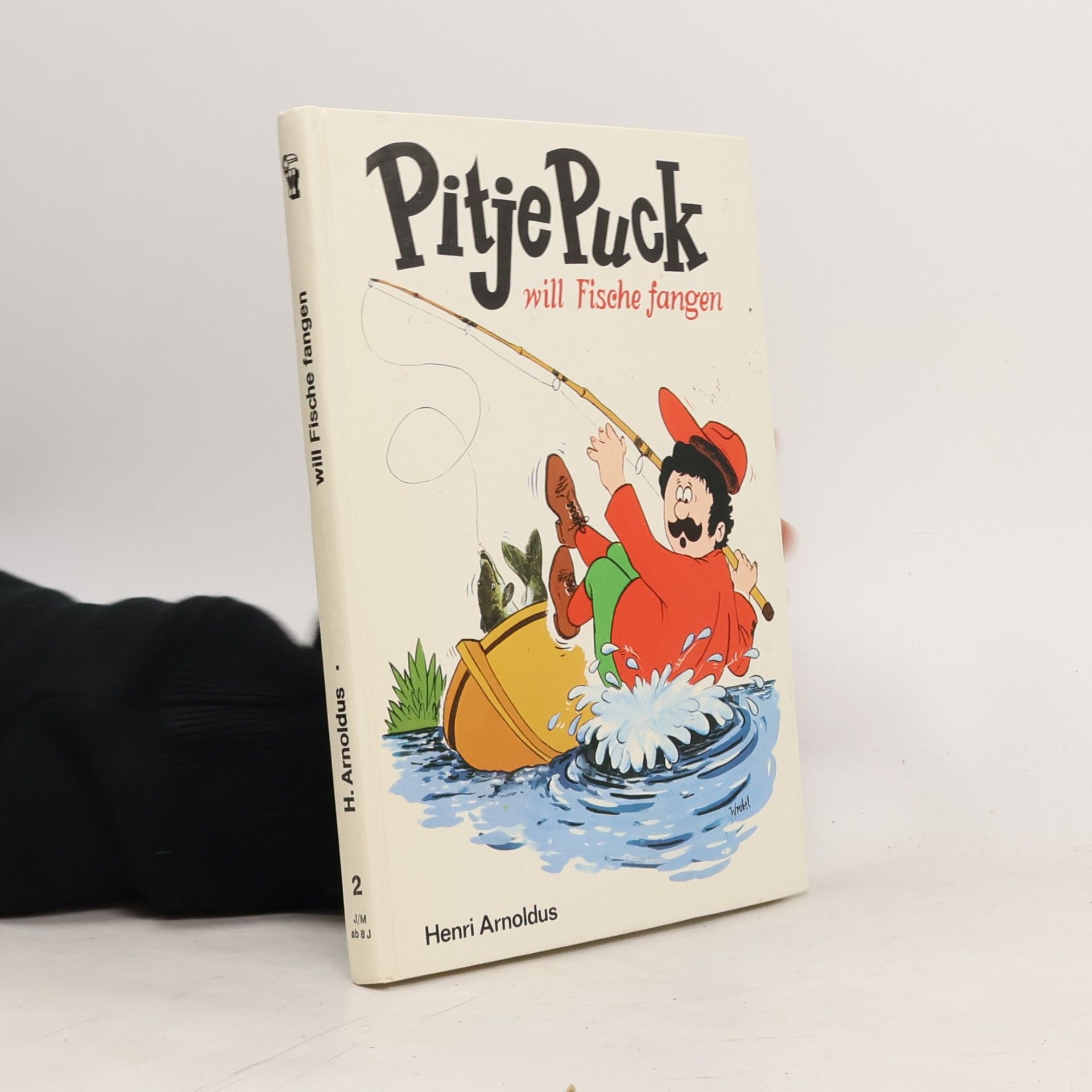 Henri Arnoldus Pitje Puck will Fische fangen