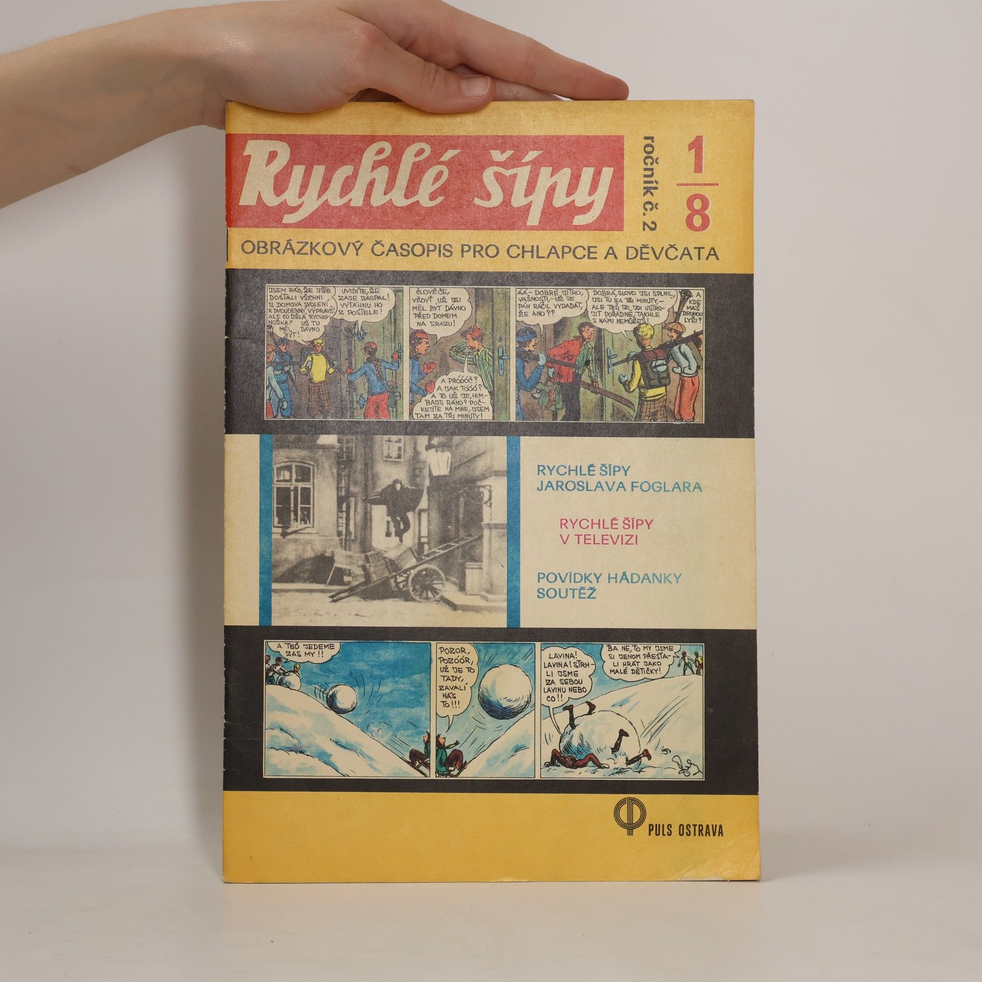 Jaroslav Foglar Rychlé šípy ročník 2. 1/8
