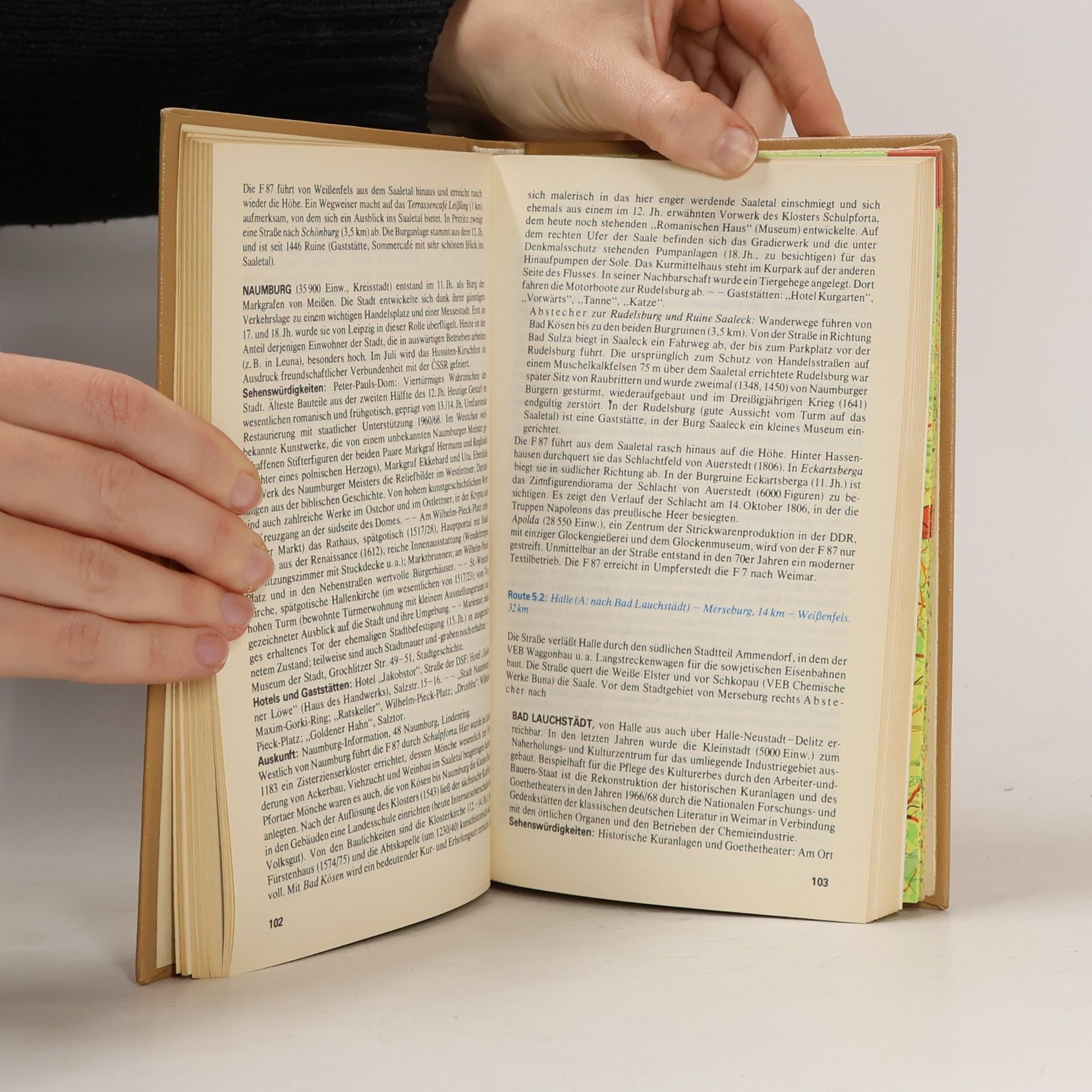 Various authors Reiserouten Atlas DDR
