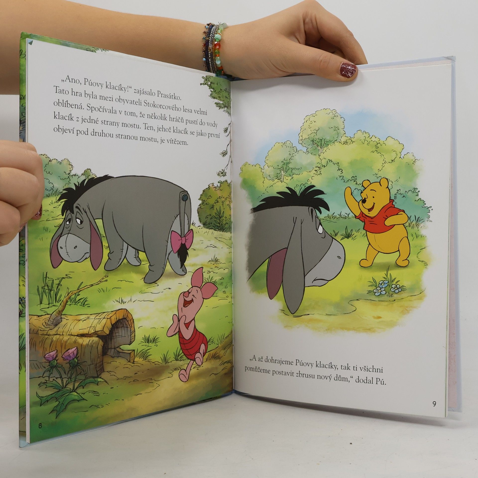 Catherine Hapka Púovy klacíky - Příběhy o přátelství s Medvídkem Pú