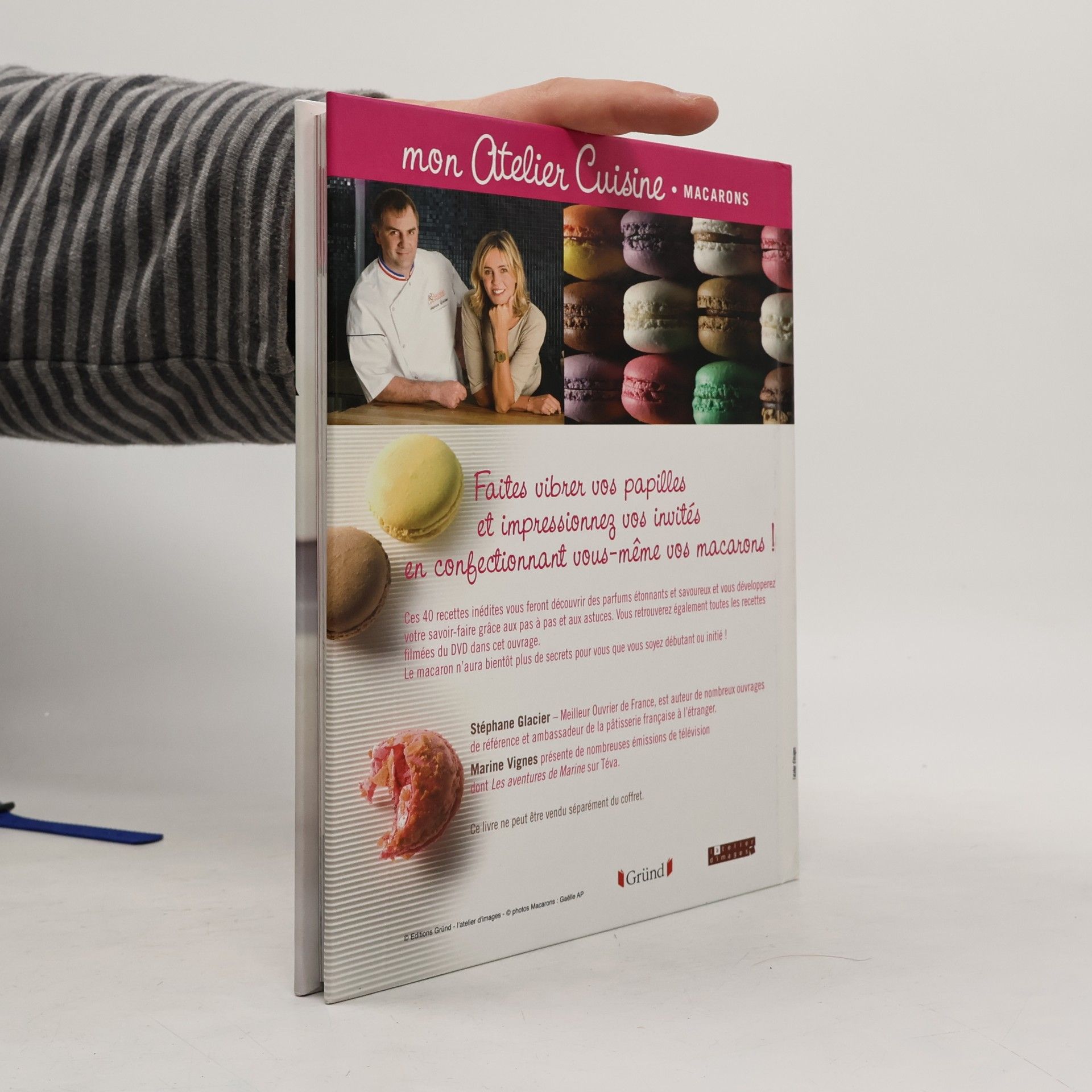 Stéphane Glacier Mon atelier cuisine - macarons + DVD