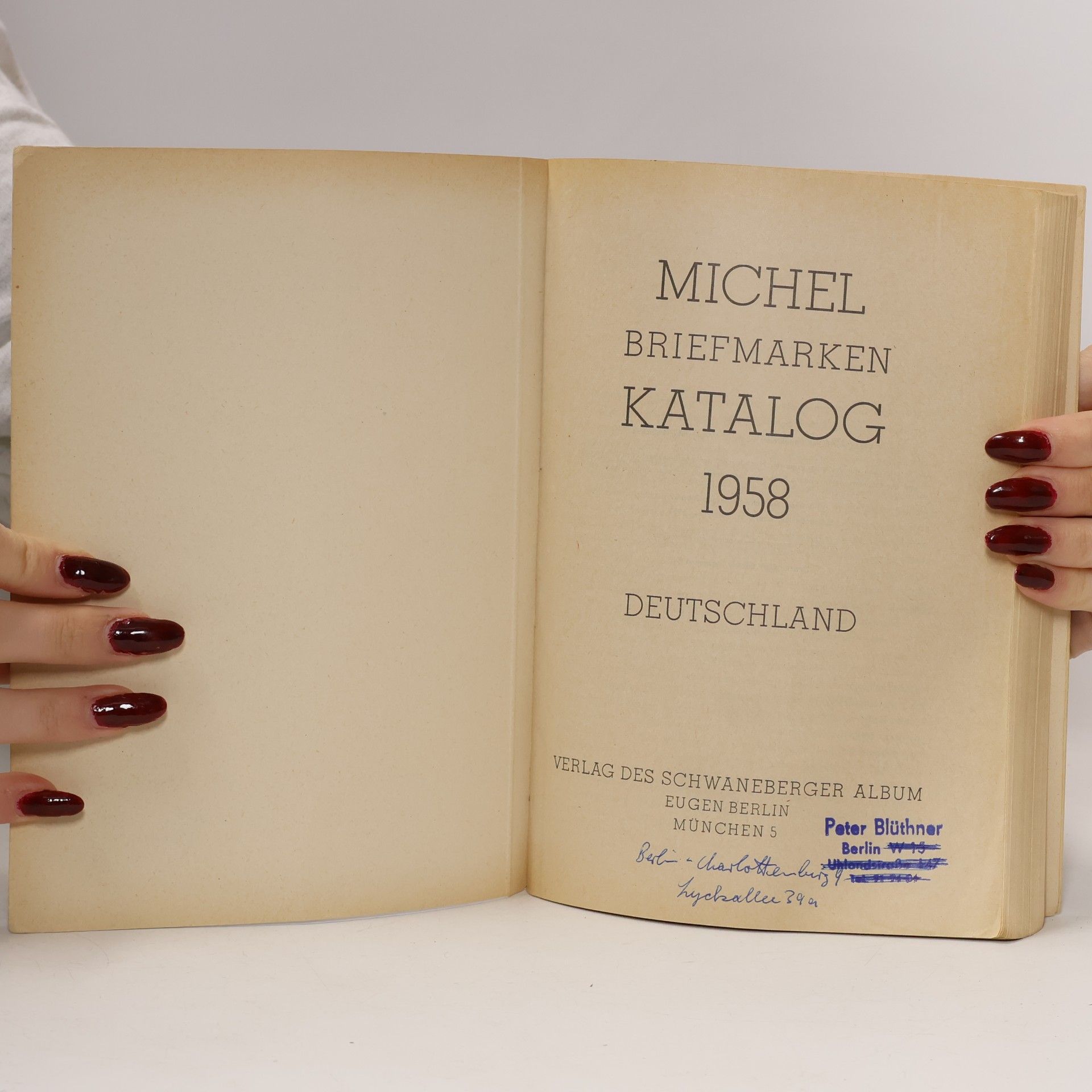 kolektiv MICHEL BRIEFMARKEN KATALOG