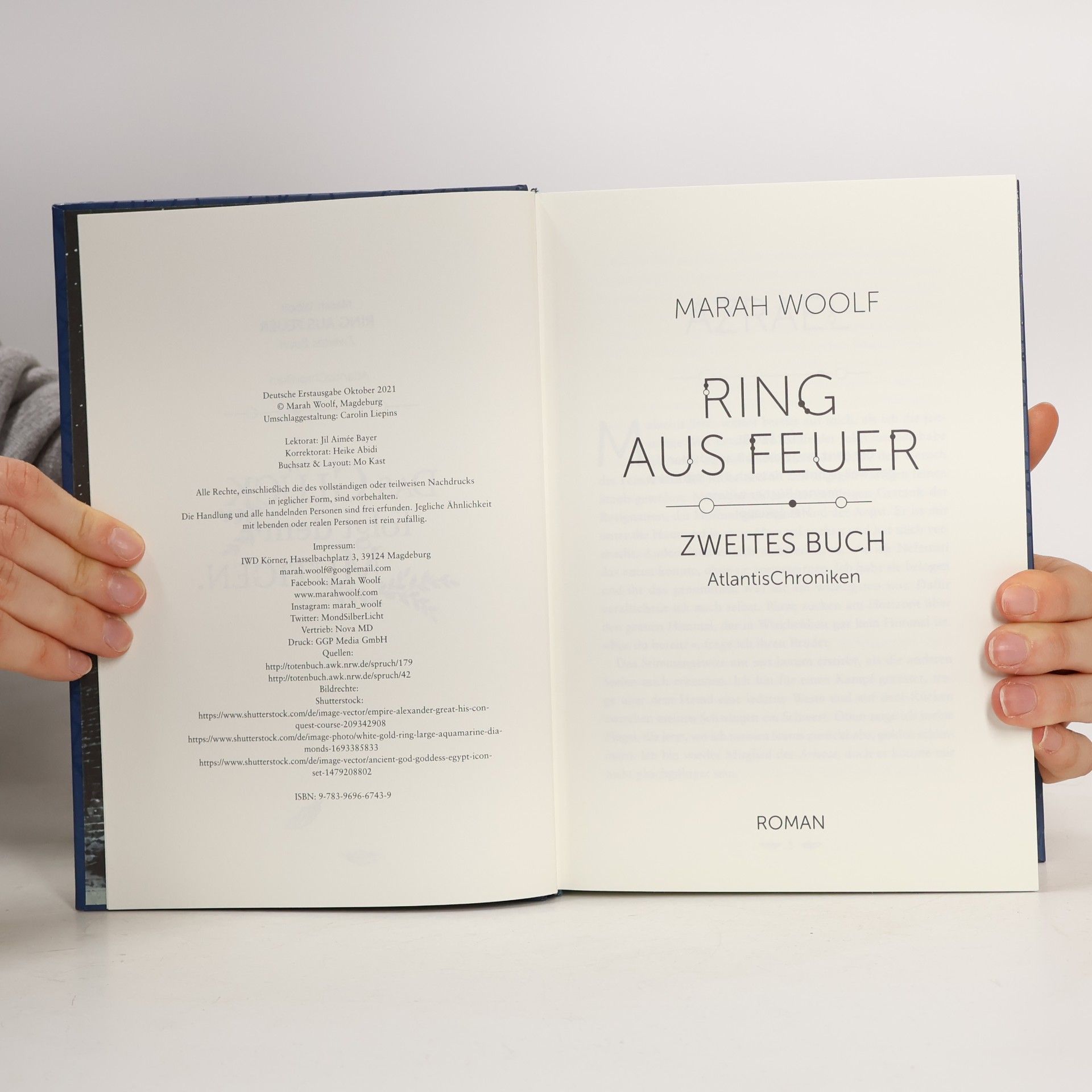 Marah Woolf Ring aus Feuer