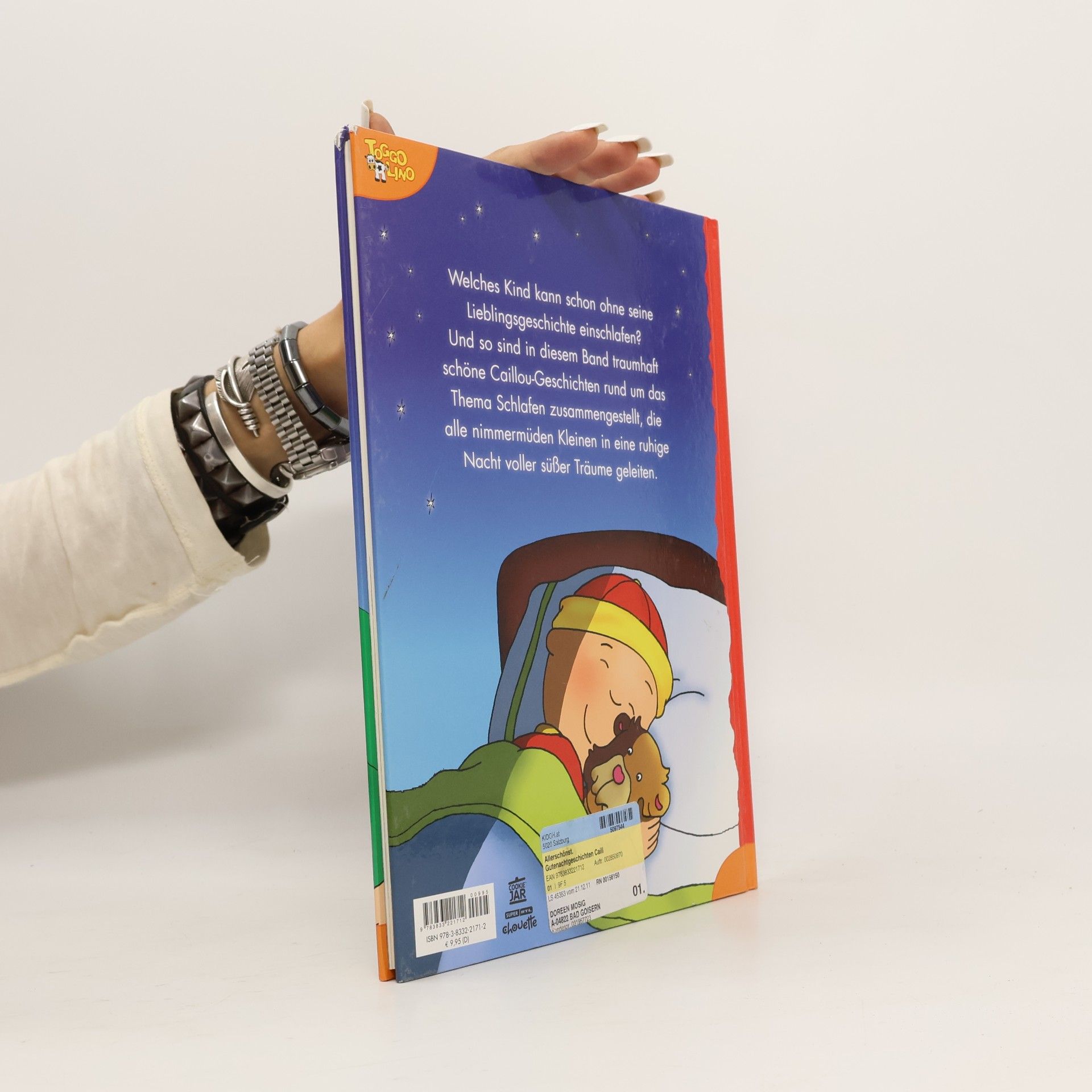 Kolektiv autorů Caillou. Die allerschönsten Gutenachtgeschichten