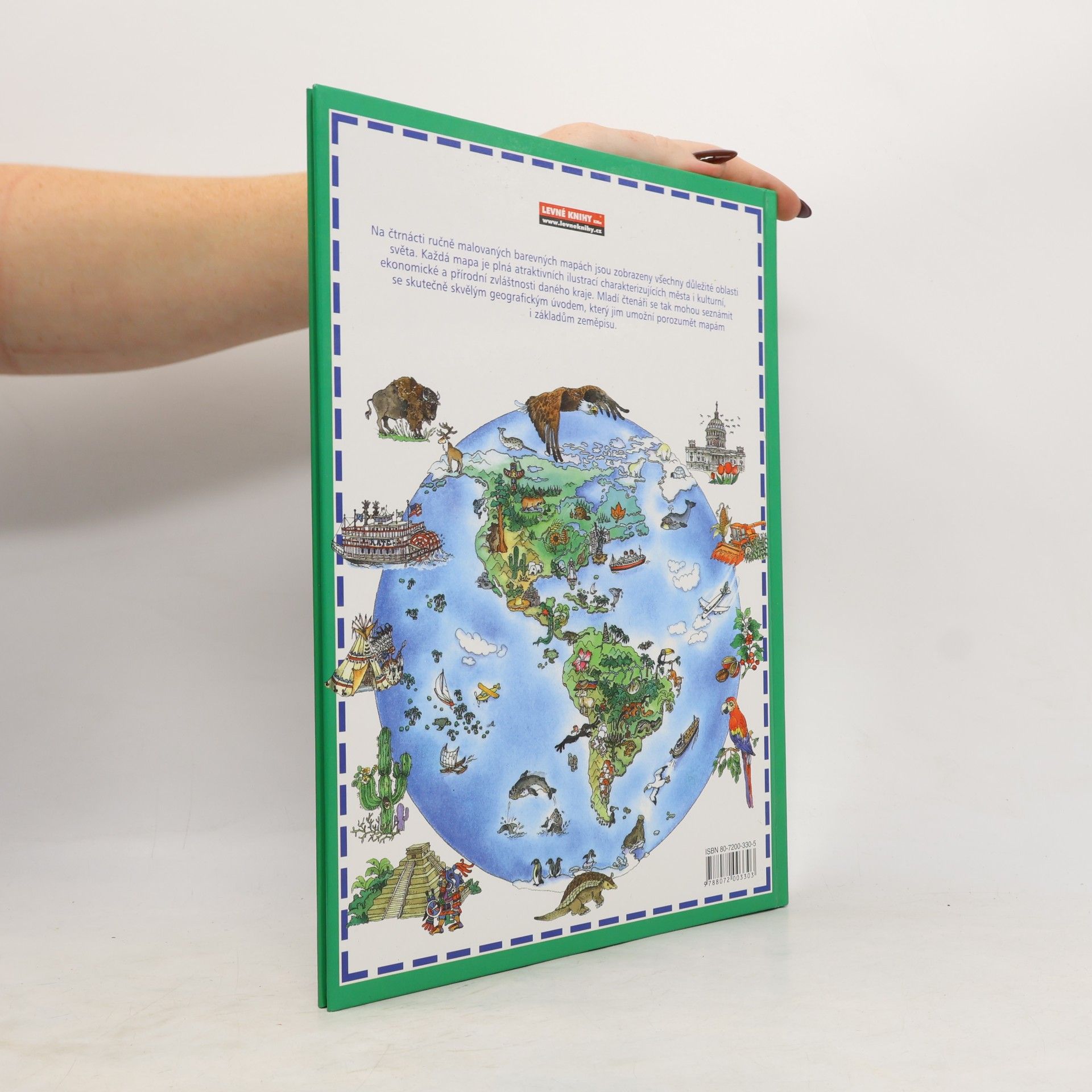 Alison Cooper Dětský ilustrovaný atlas světa