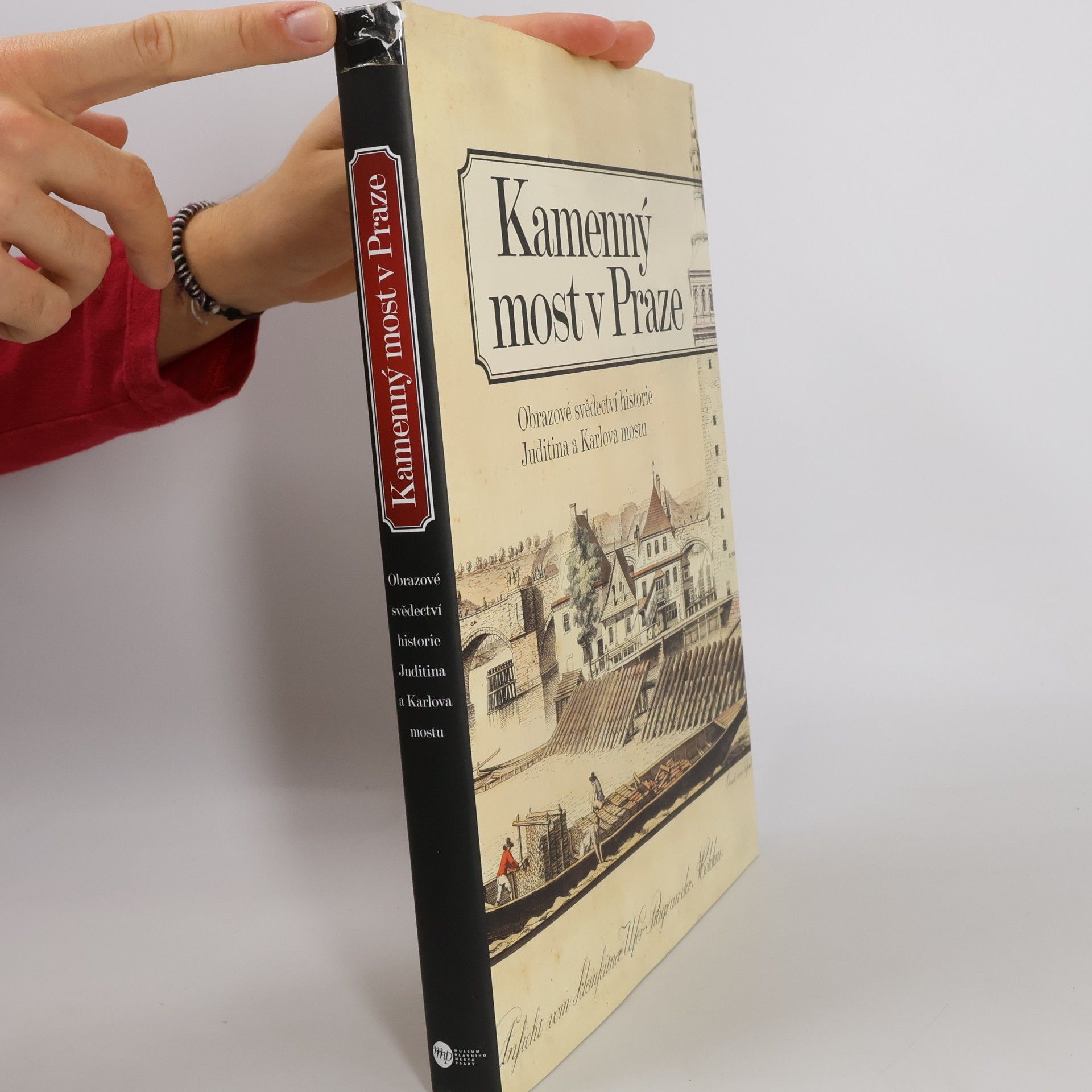 Pavla Státníková Kamenný most v Praze - Obrazové svědectví historie Juditina a Karlova mostu