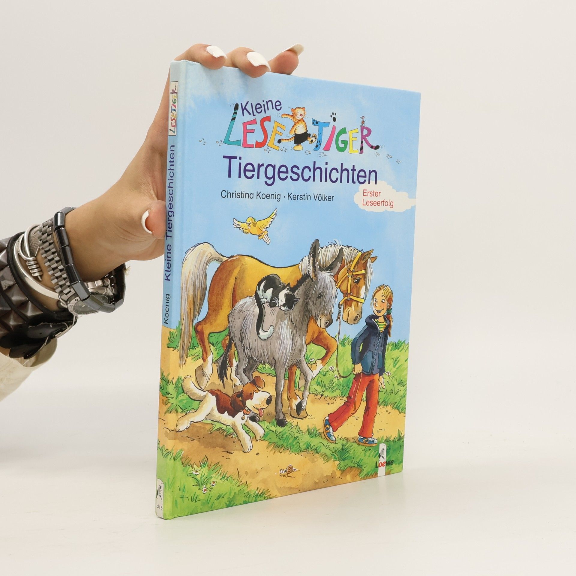 Kleine Lesetiger-Tiergeschichten