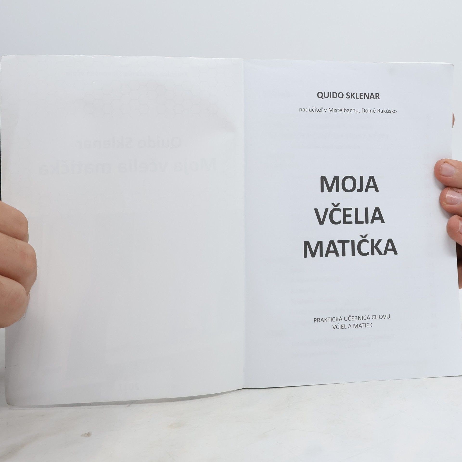 Quido Sklenar Moja včelia matička
