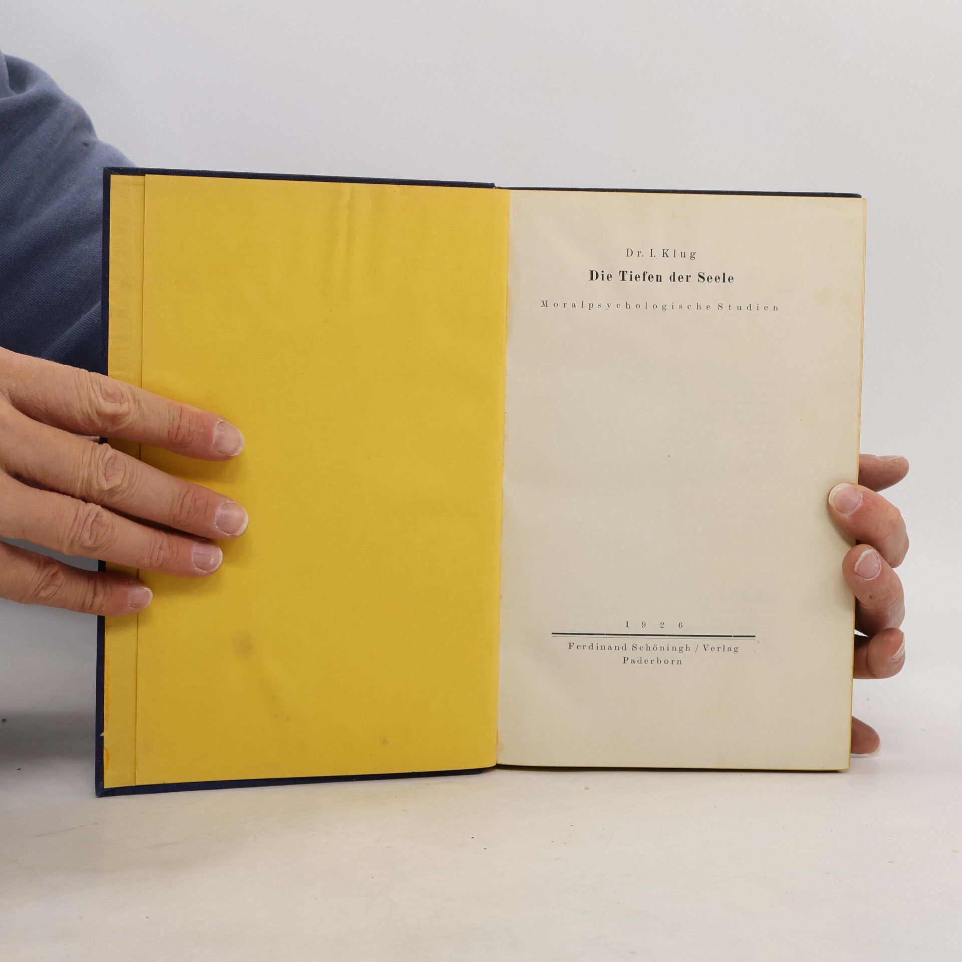 Ignaz Klug Die Tiefen der Seele