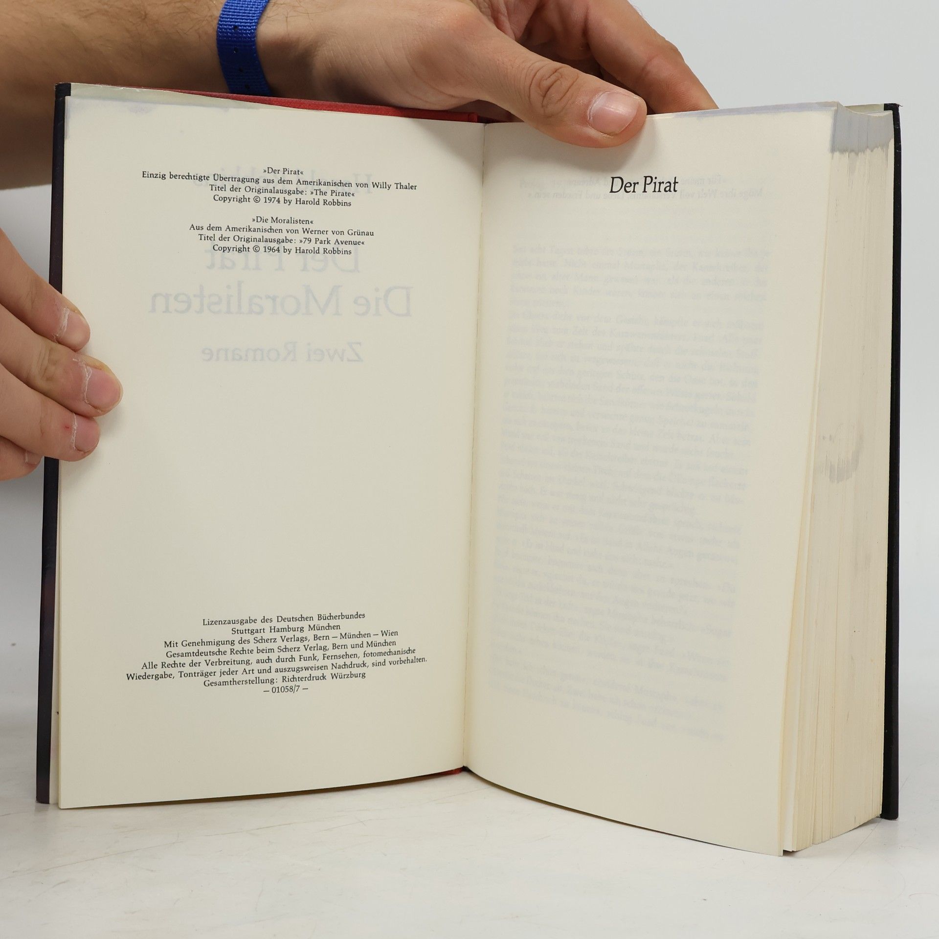 Harold Robbins Der Pirat. Die Moralisten