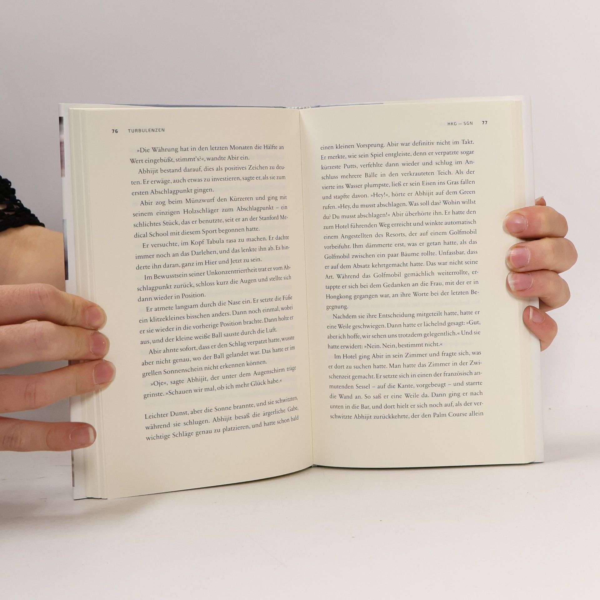 David Szalay Turbulenzen
