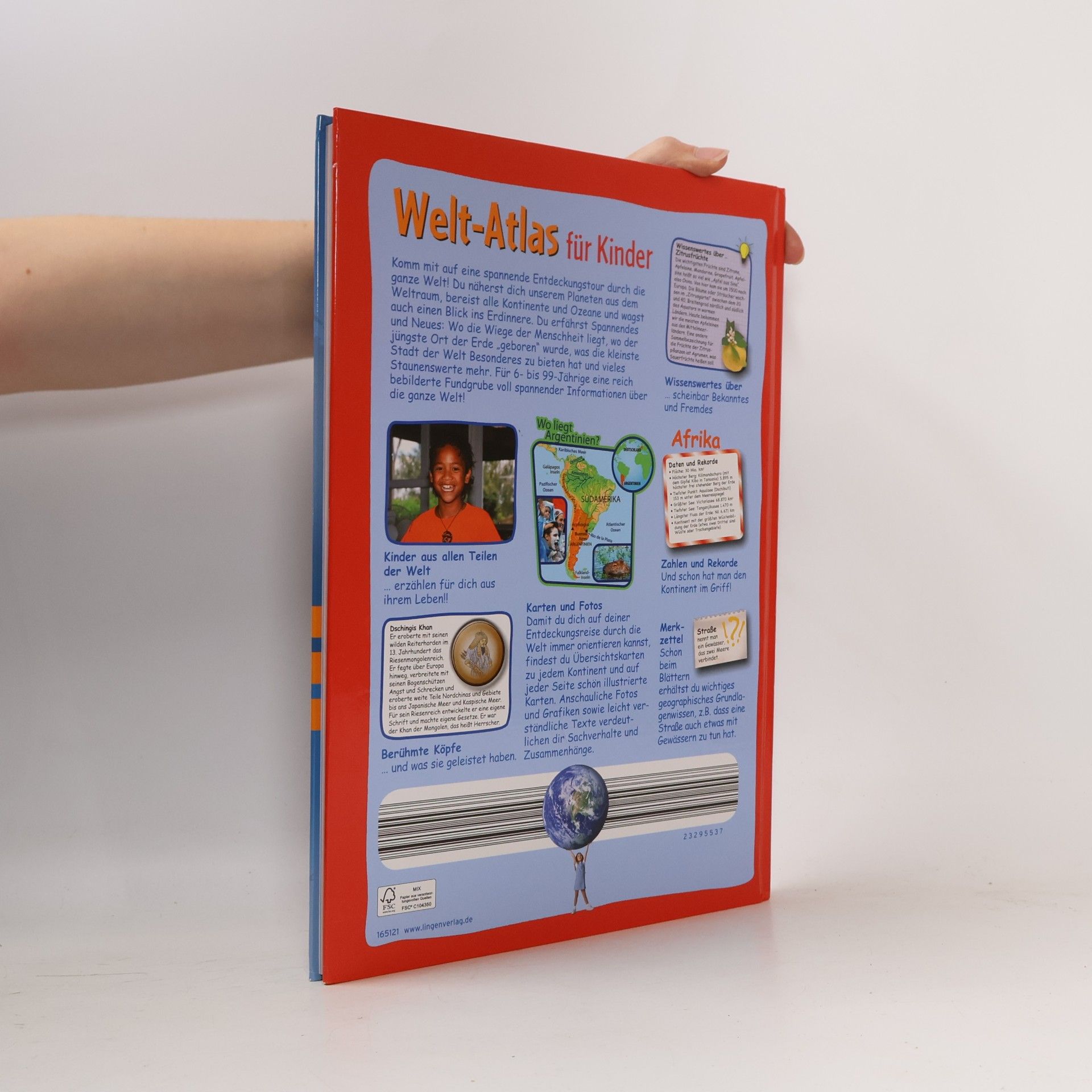 Anne Schminke Welt-Atlas für Kinder
