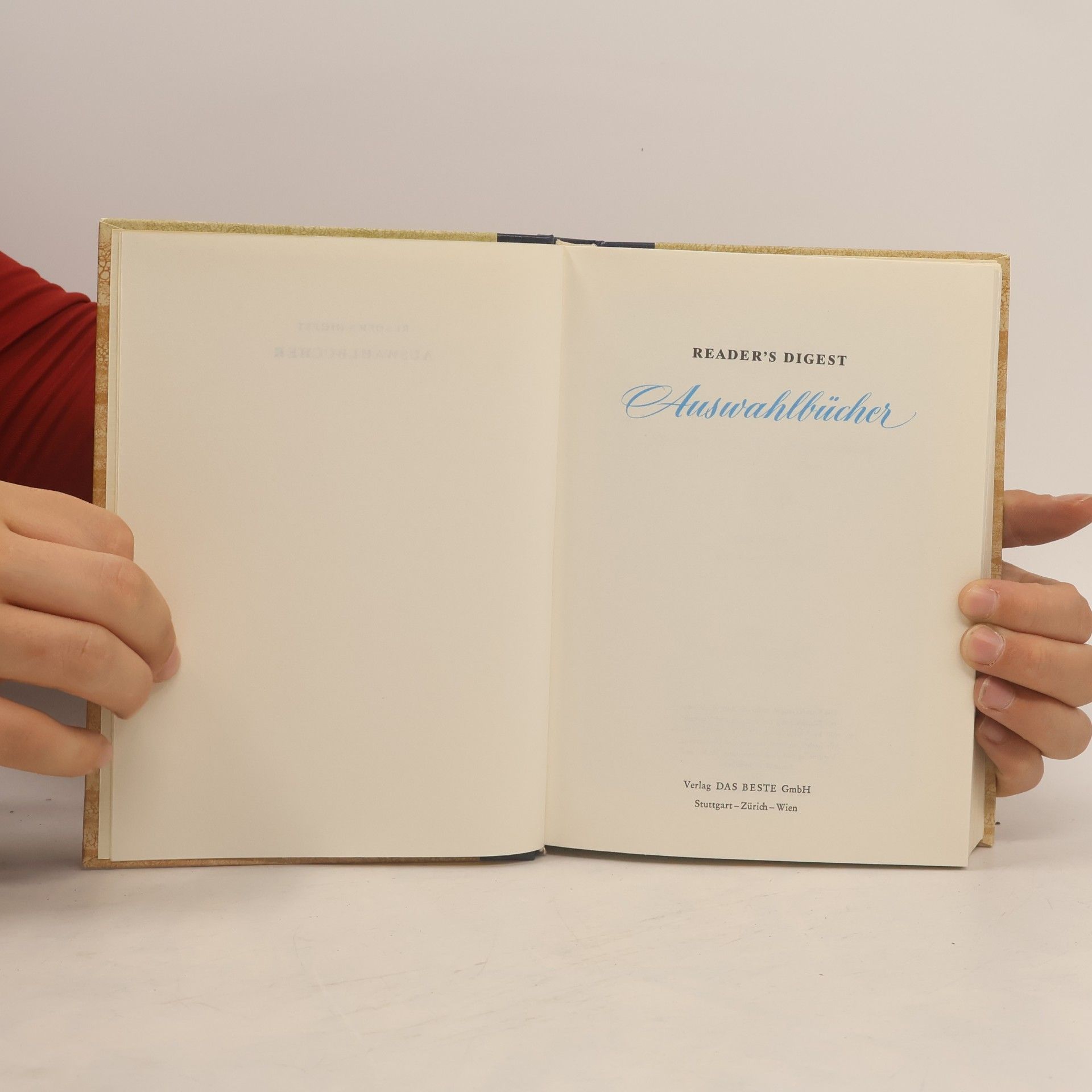 James Vance Marshall Reader's Digest Auswahlbücher