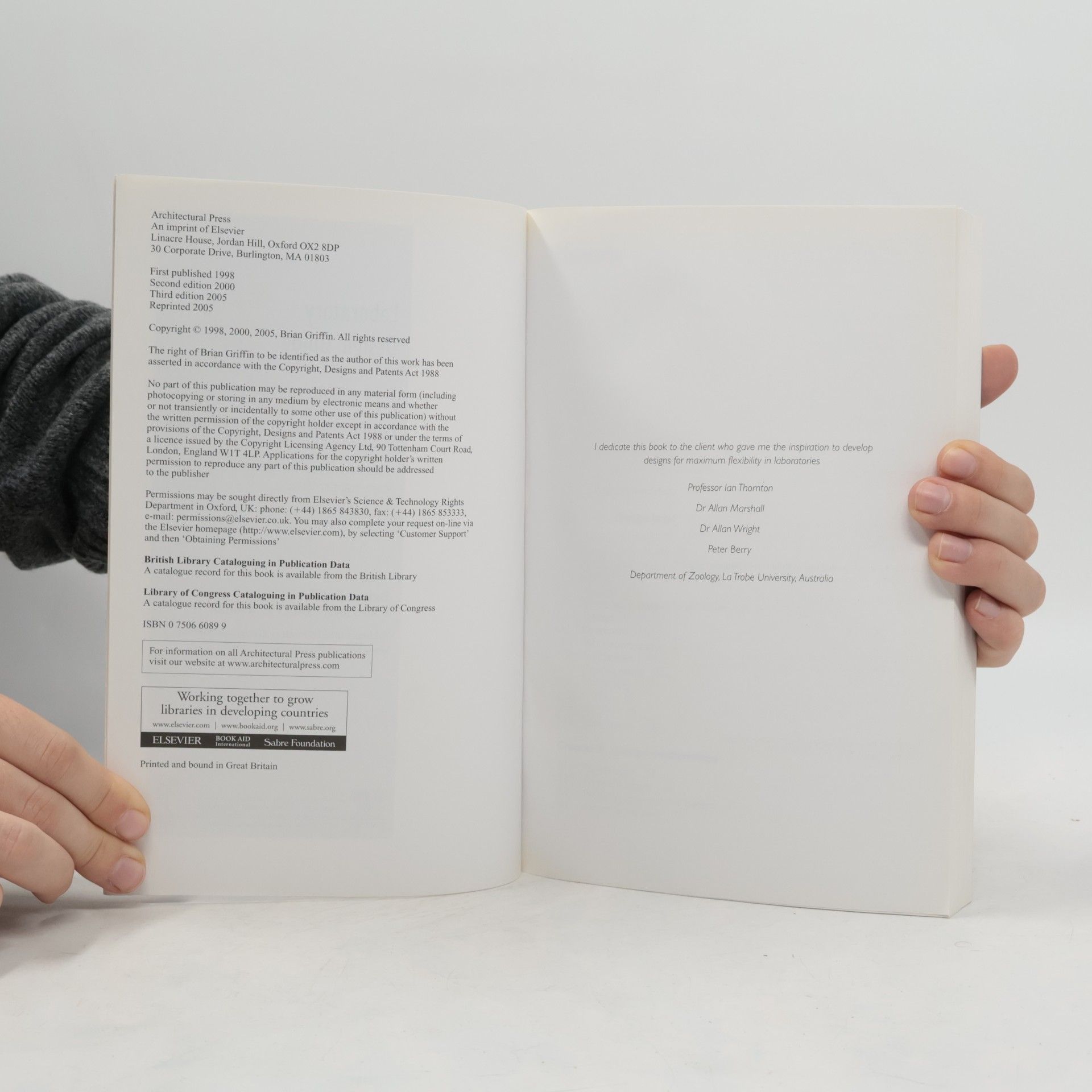 Brian Griffin Laboratory Design Guide - Third Edition