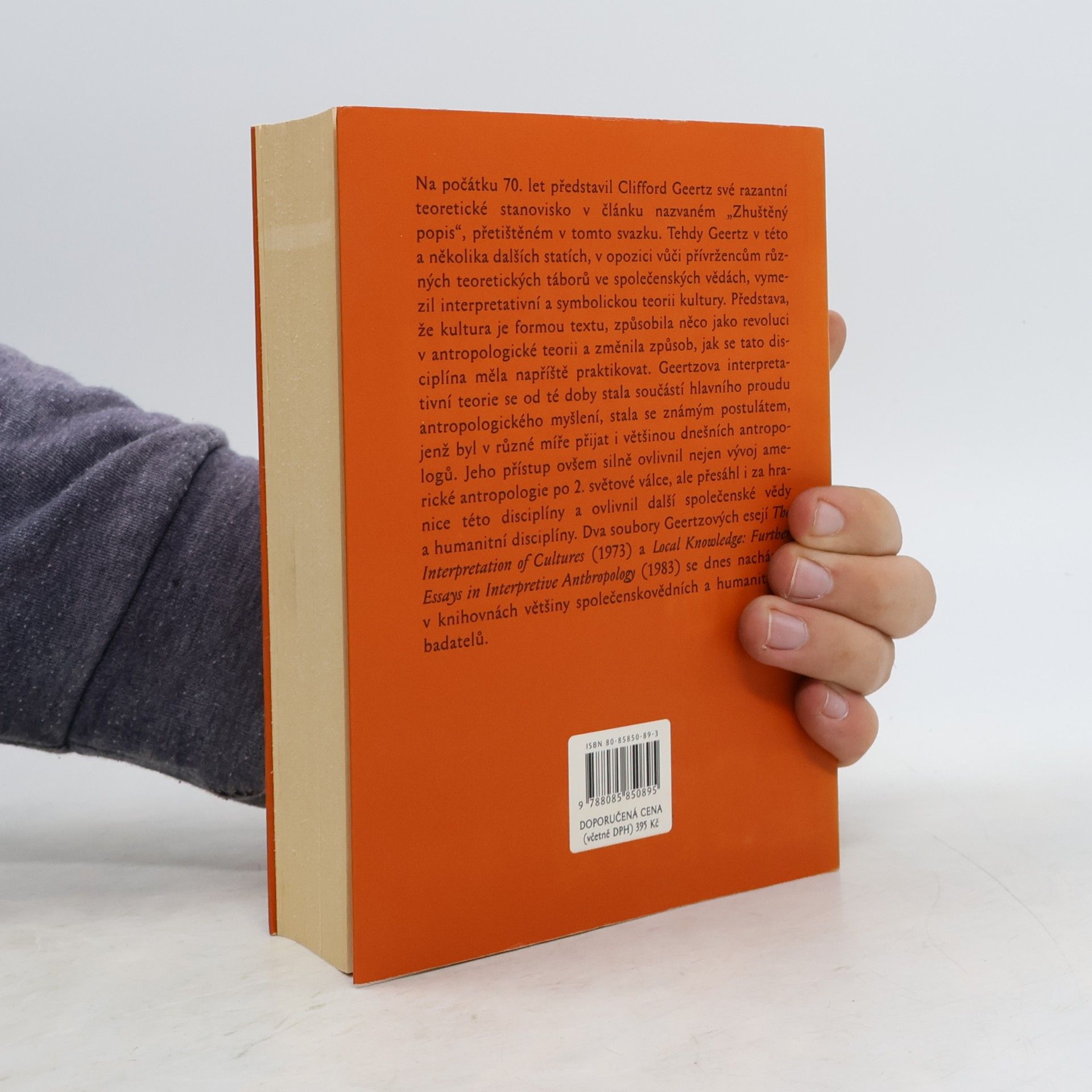 Clifford Geertz Interpretace kultur. Vybrané eseje