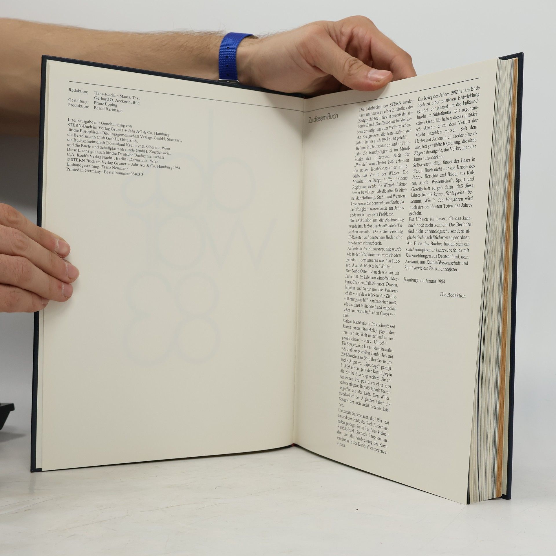 Collectif d'auteurs Das war 1983