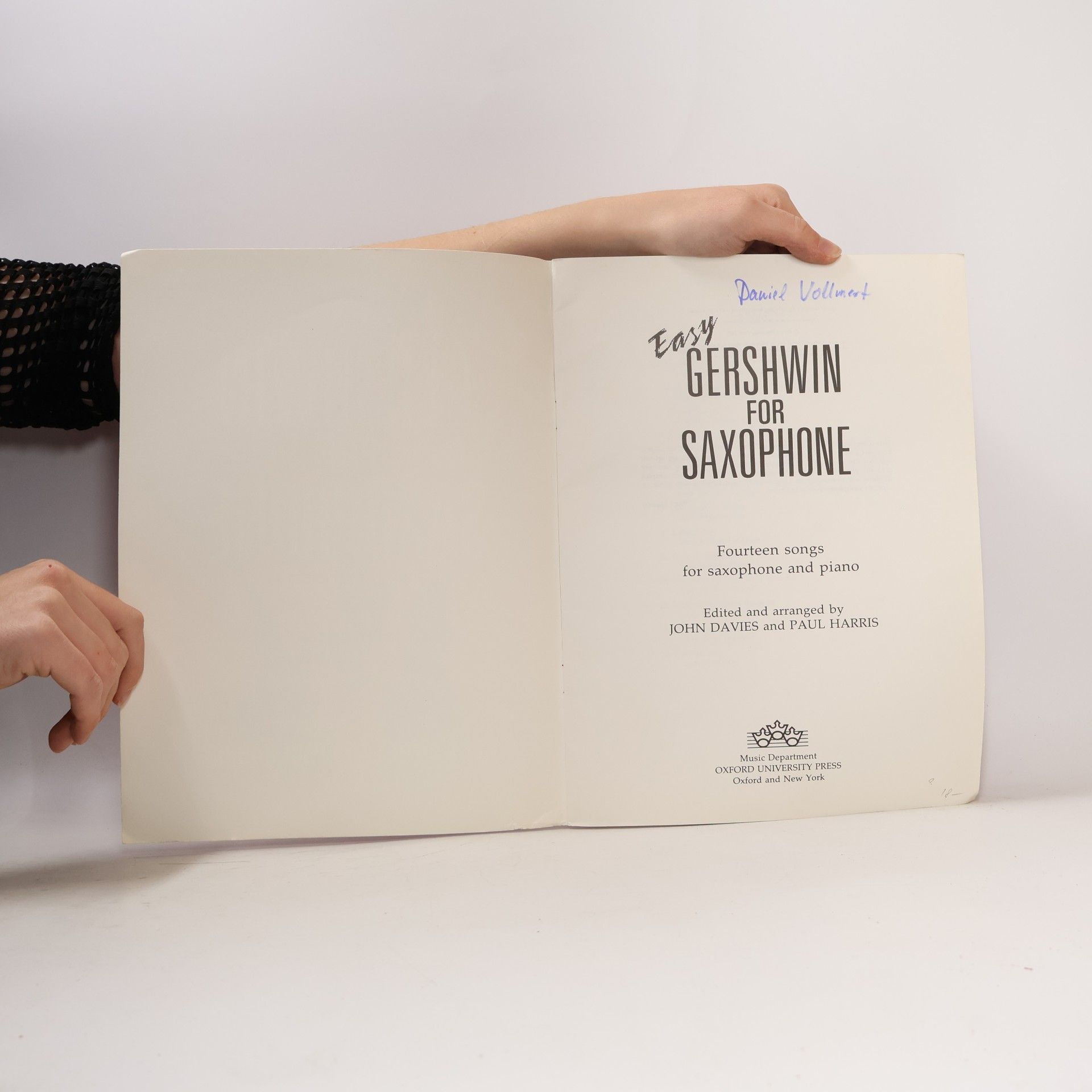 John Davies Easy Gershwin for Saxophone