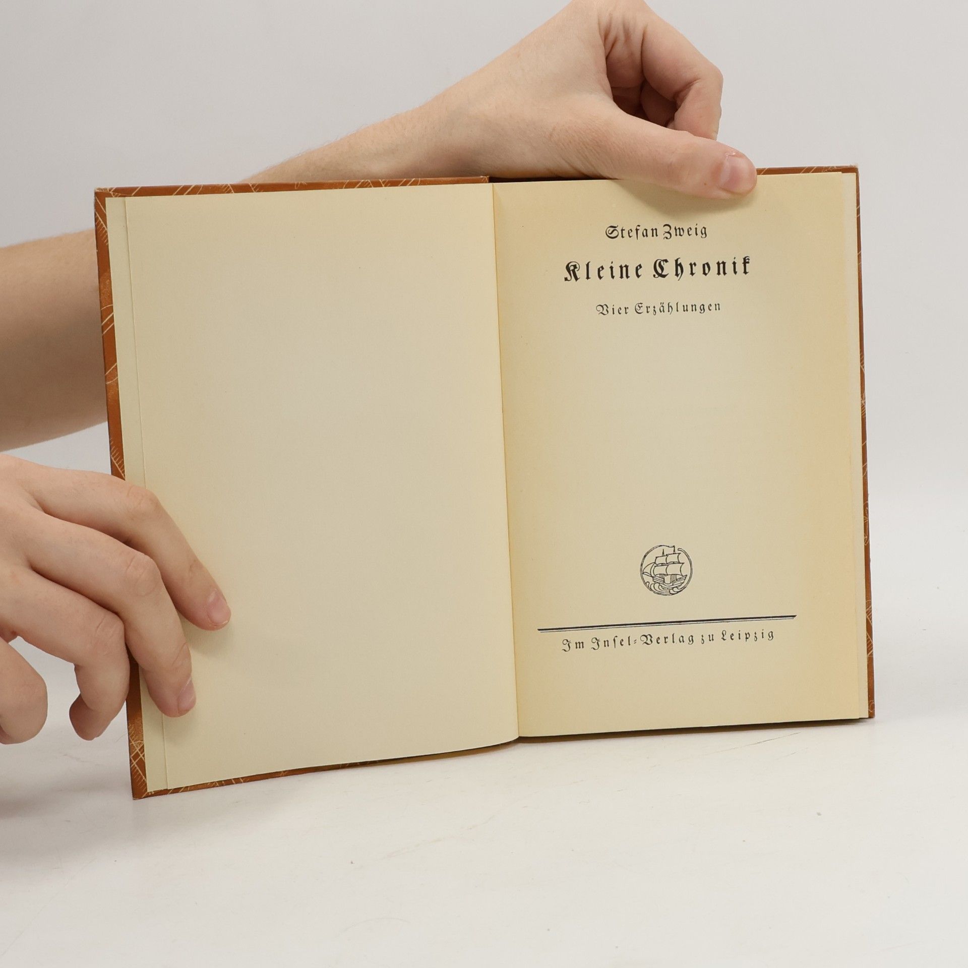 Stefan Zweig Kleine Chronik
