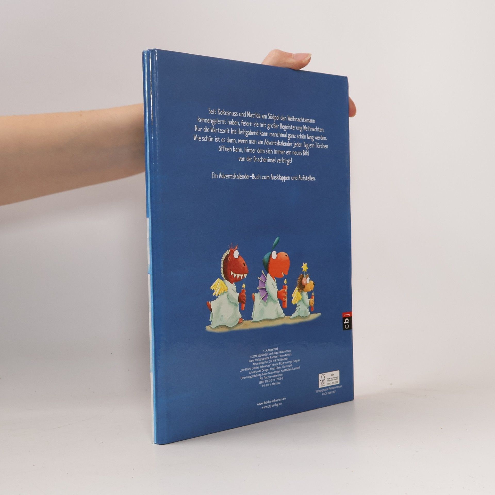 Ingo Siegner Der kleine Drache Kokosnuss: Mein großes Adventskalender-Buch