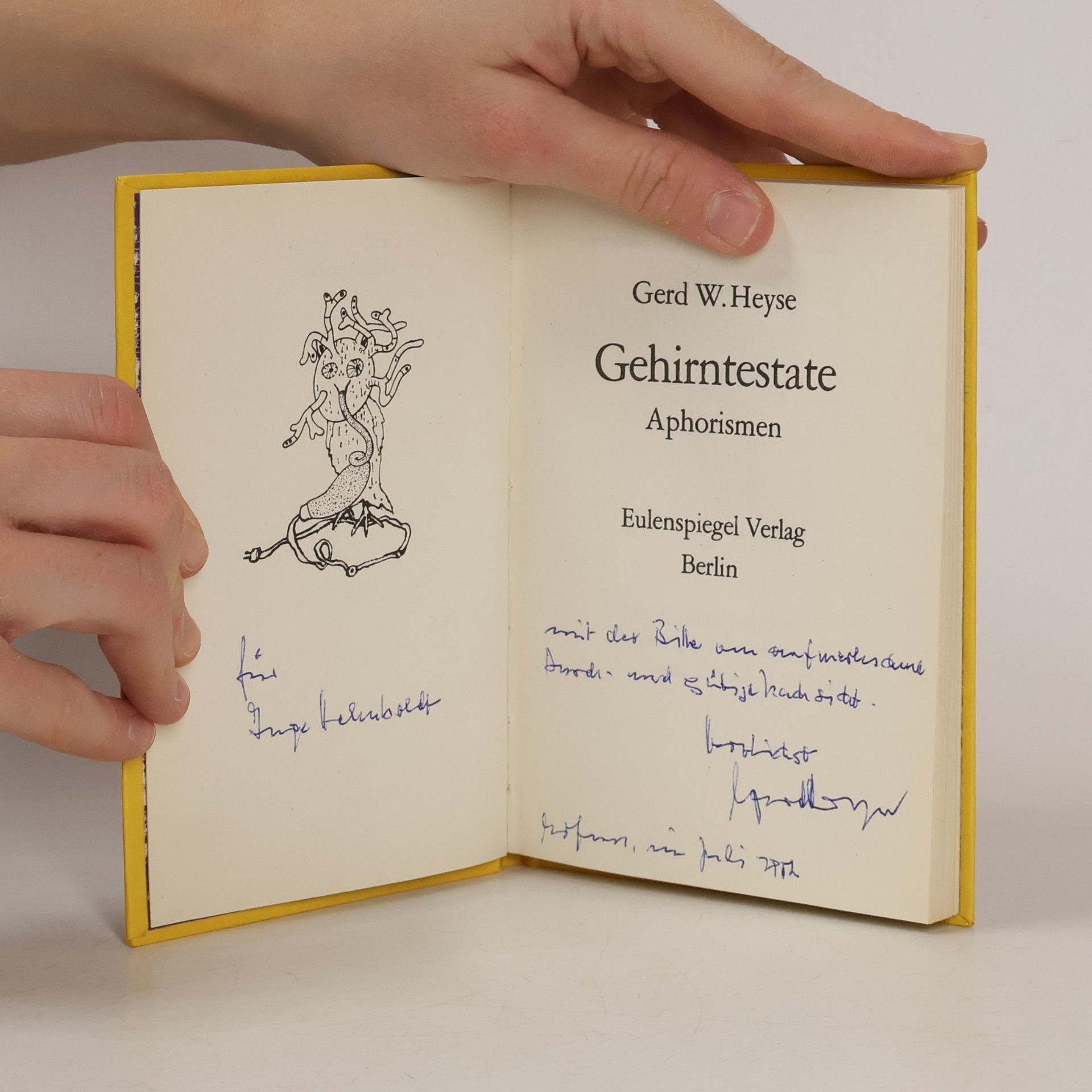 Gerd W. Heyse Gehirntestate
