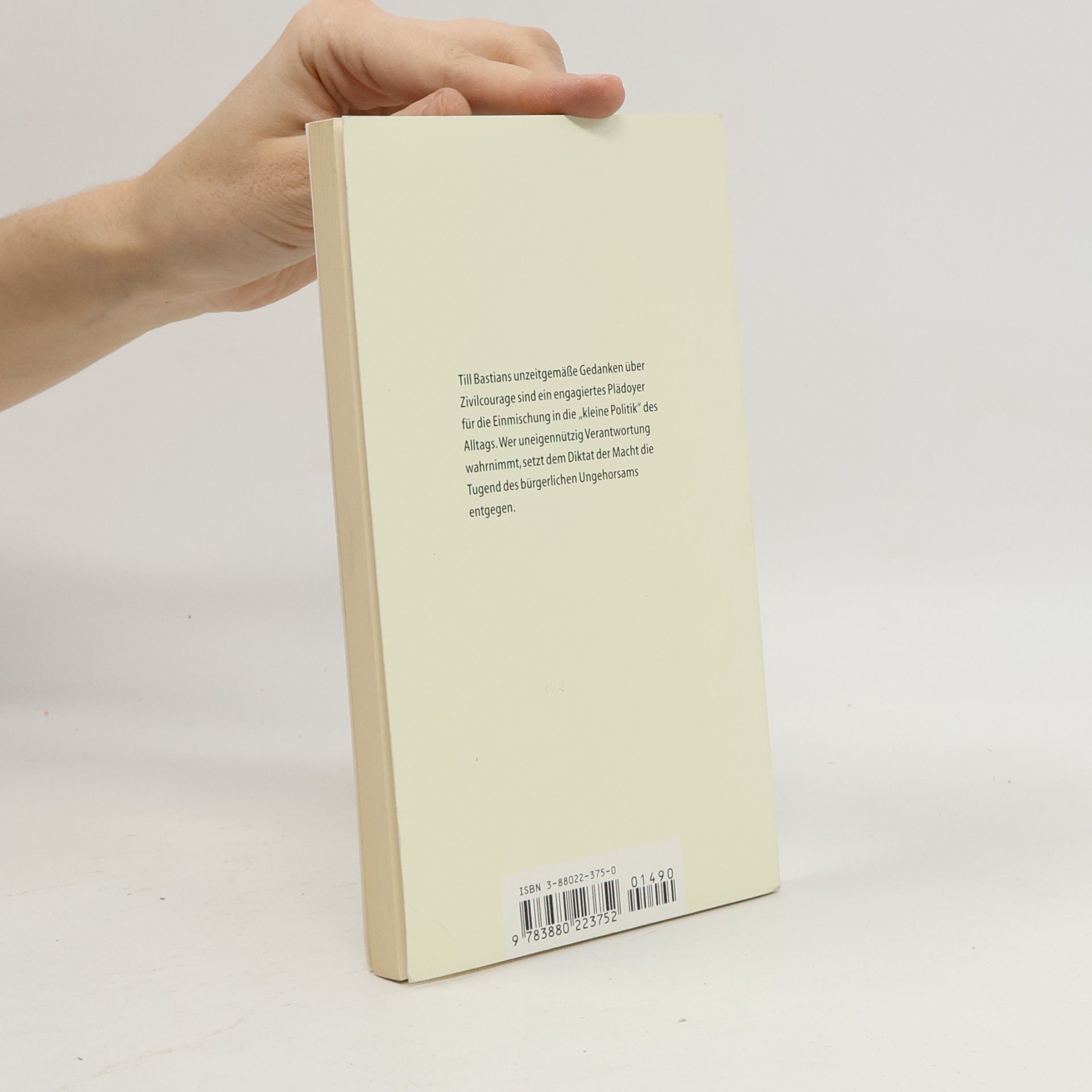 Till Eugen Bastian Rotbuch - 1035: Zivilcourage