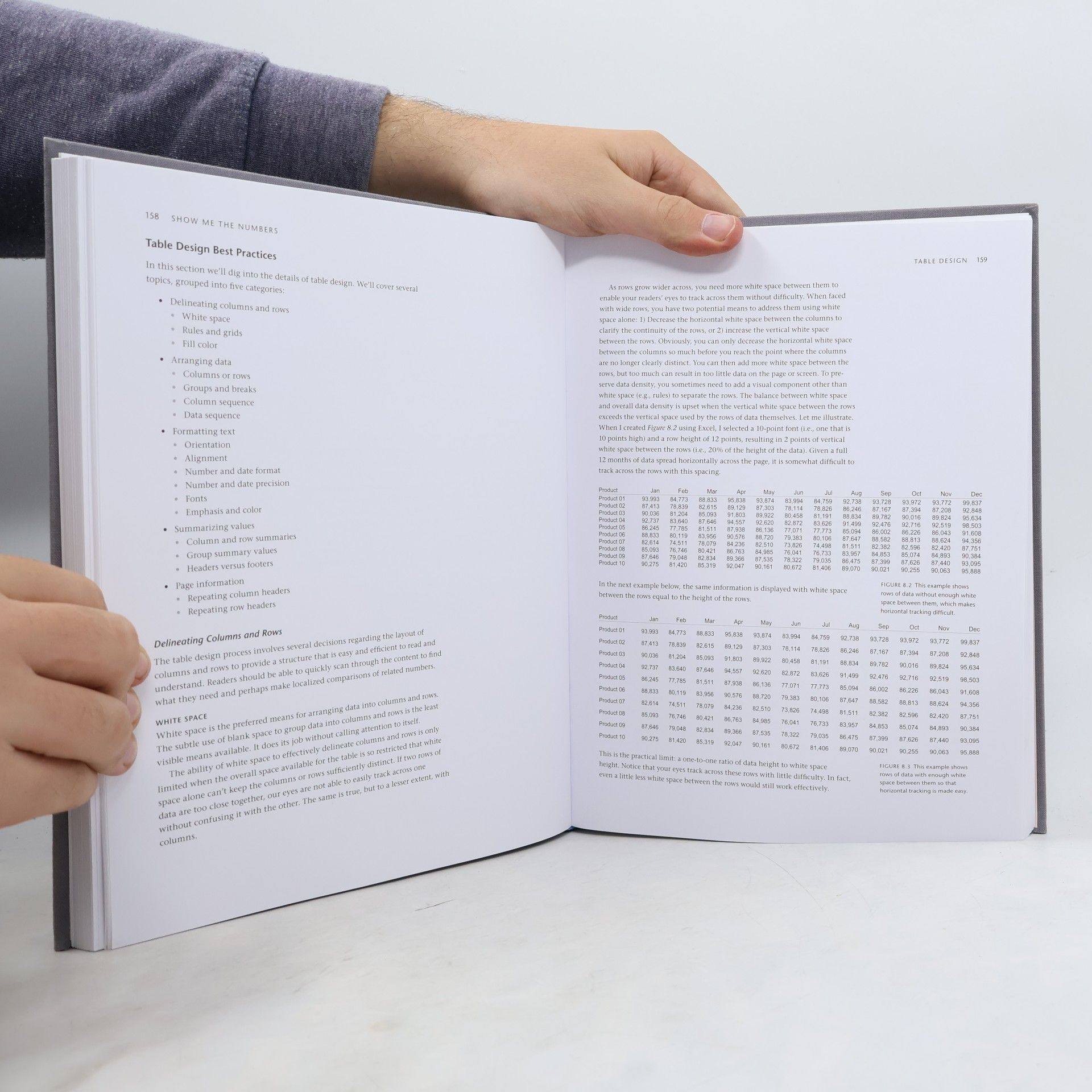 Stephen Few Show me the numbers : designing tables and graphs to enlighten