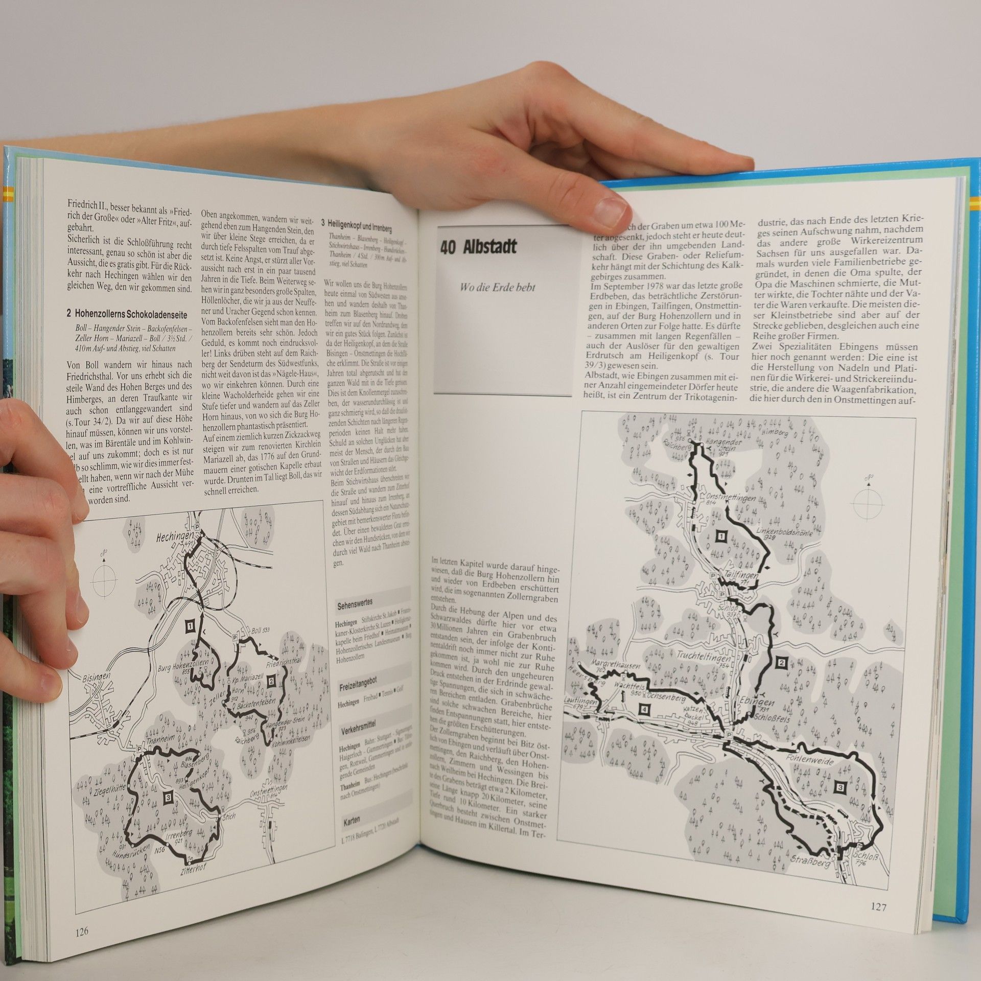 Rudolf Walz Wanderbuch Schwäbische Alb