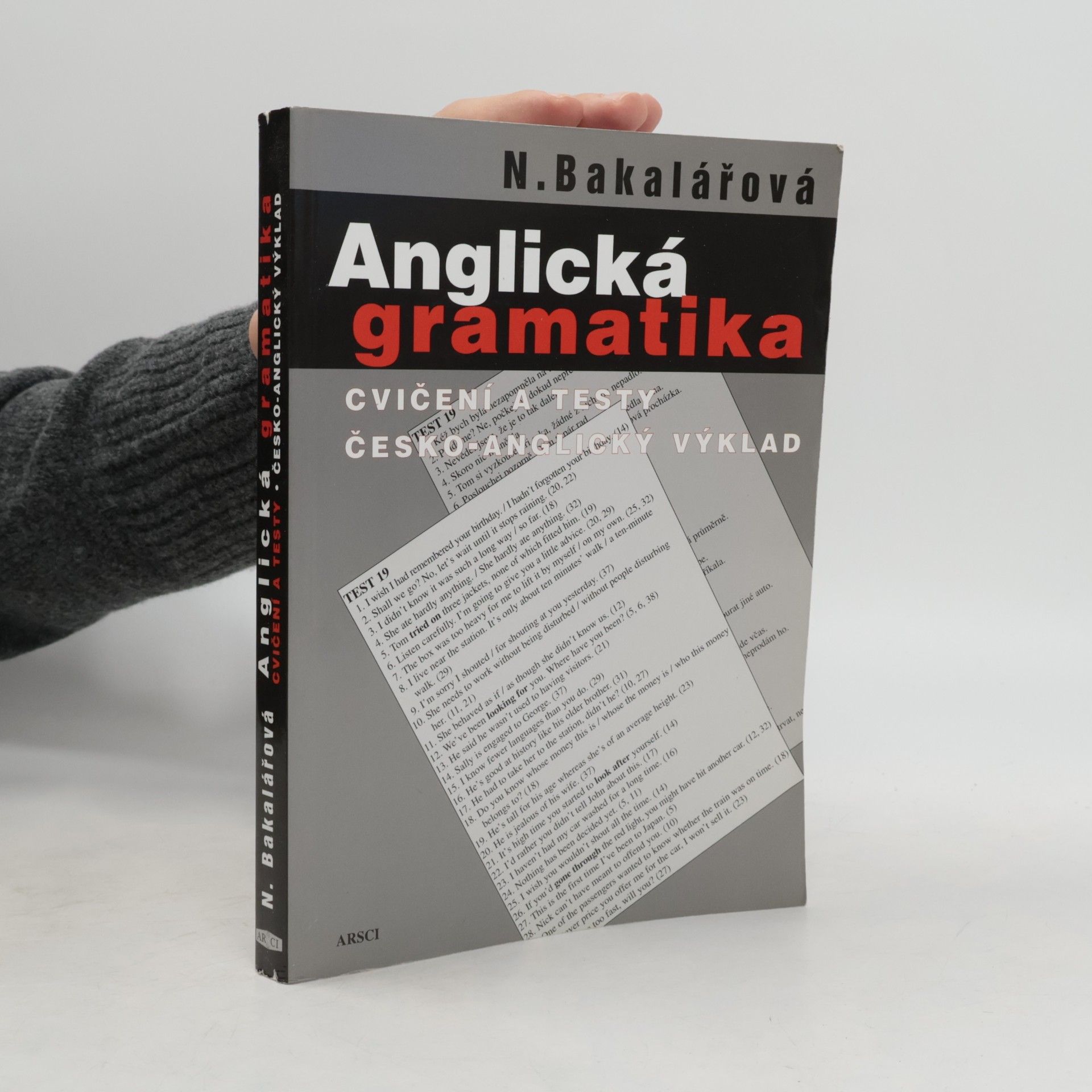 Anglická gramatika. Cvičení a testy, česko-anglický výklad 4.vydání