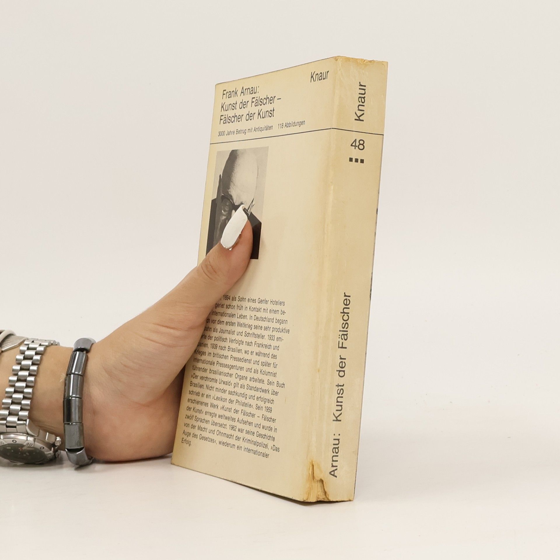 Frank Arnau Kunst der Fälscher -Fälscher der Kunst