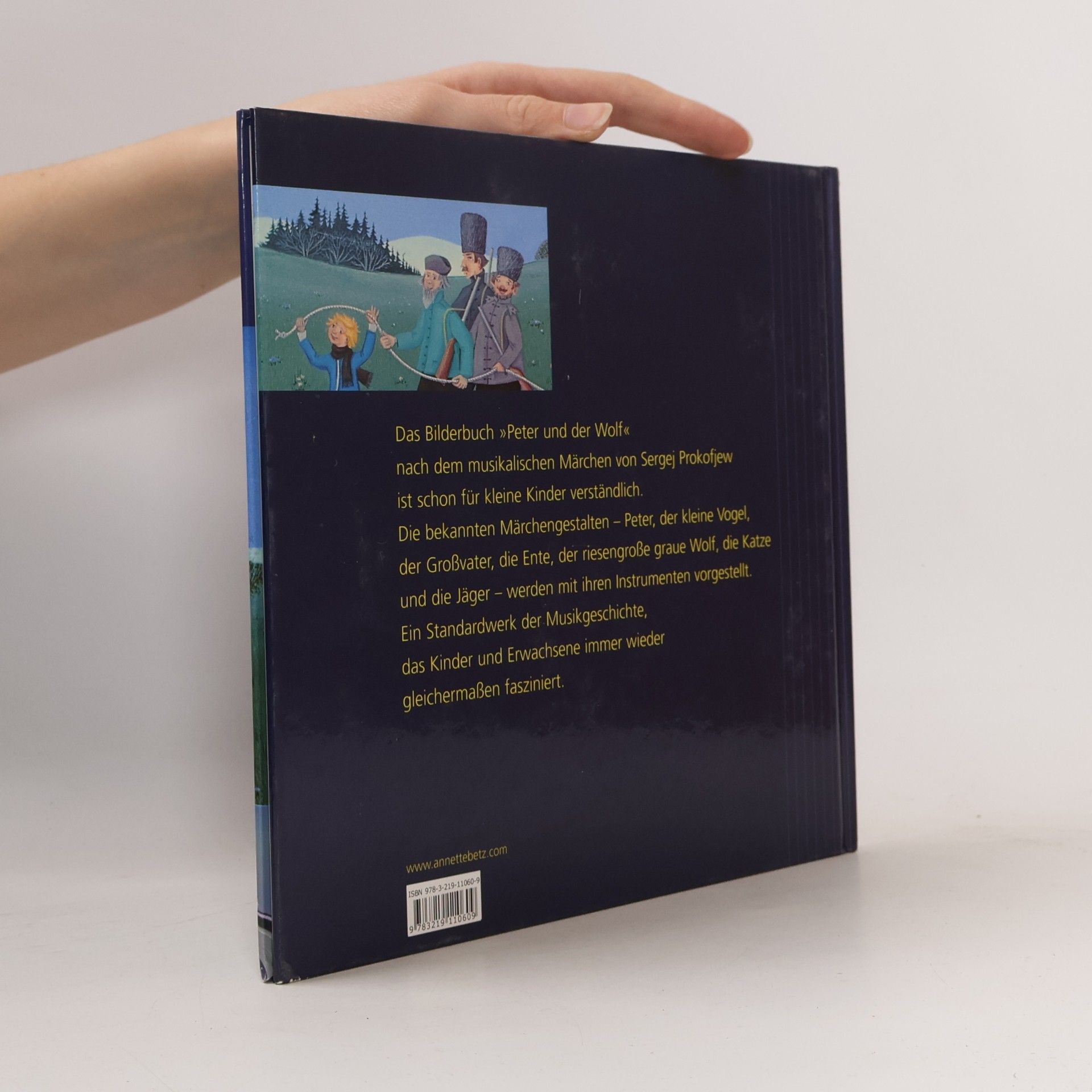 Erna Voigt Peter und der Wolf, m. Audio-CD