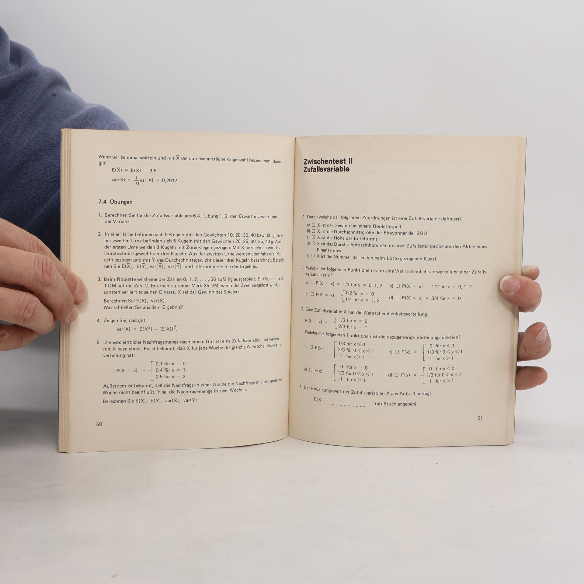 Friedemann Kübler Statistik für Sie