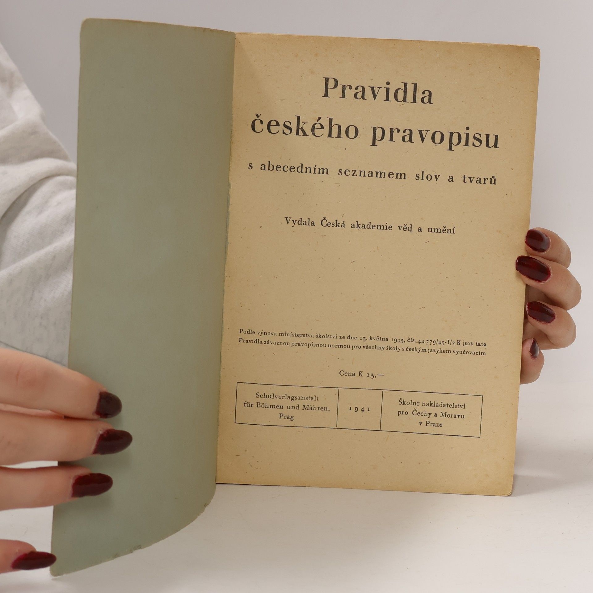 Kolektiv autorů Pravidla českého pravopisu