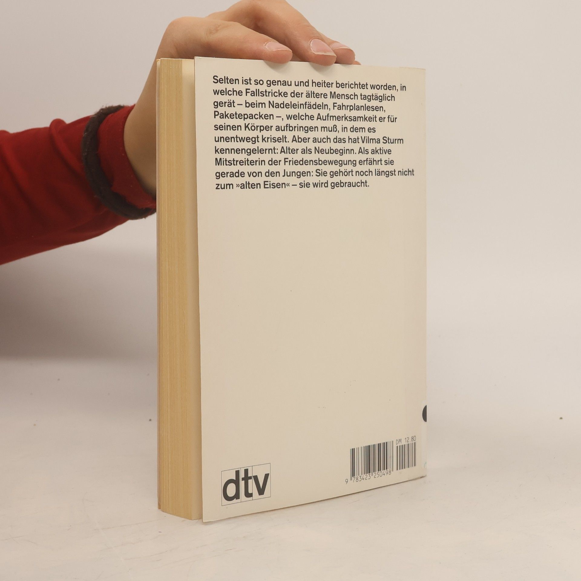 Vilma Sturm Alte Tage - dtv Großdruck