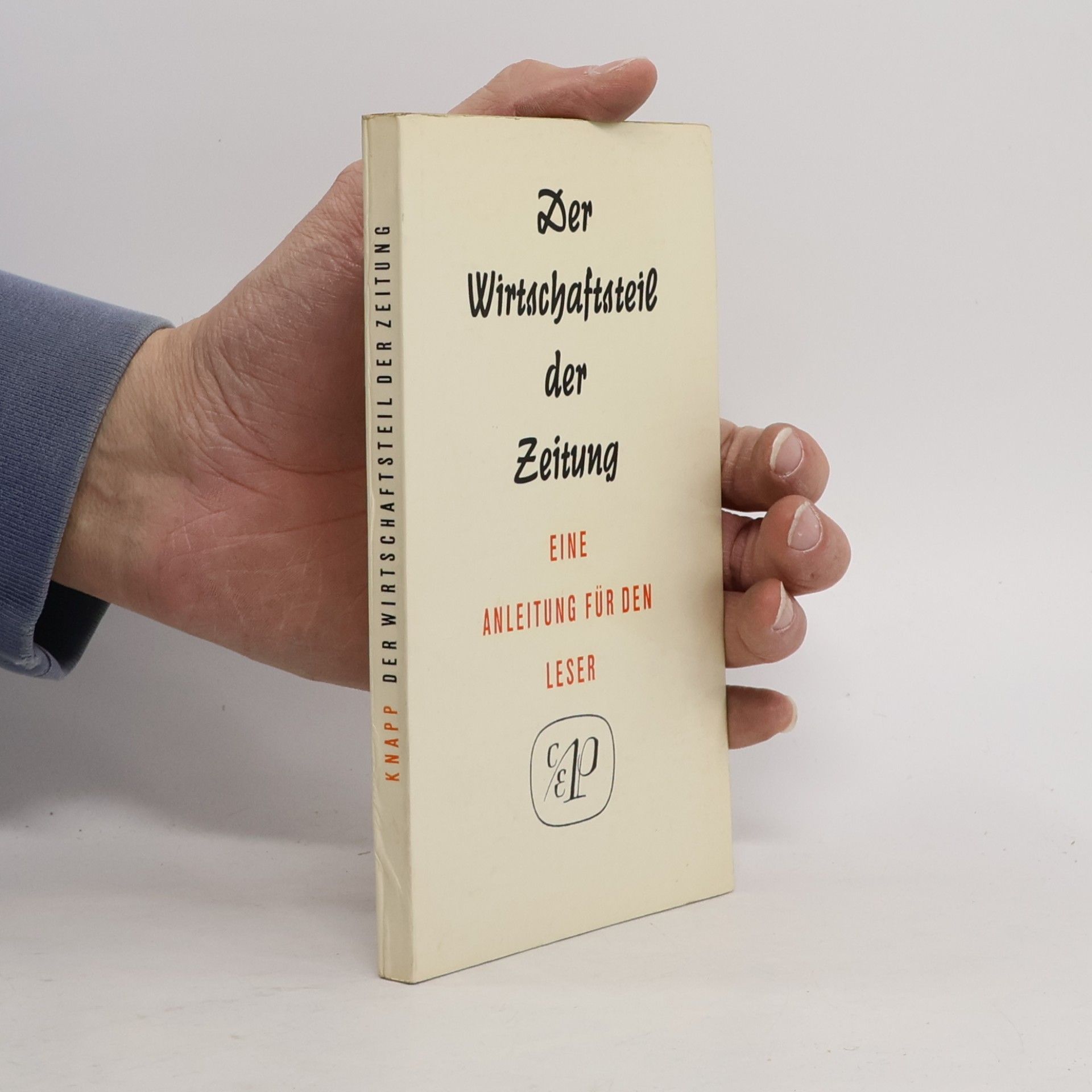 Reinhart Knapp Der Wirtschaftsteil der Zeitung