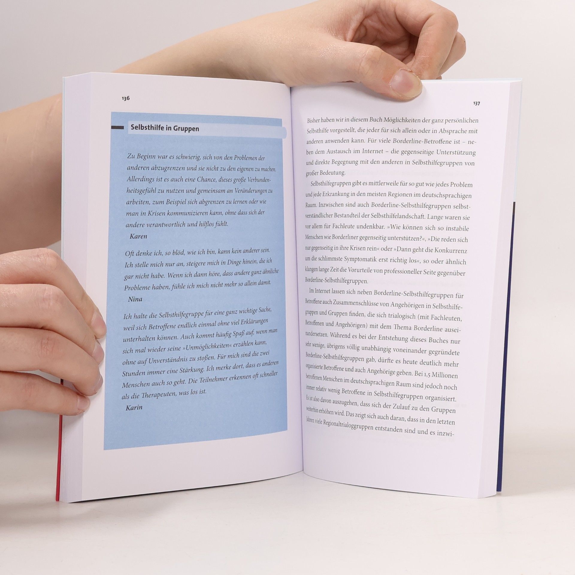 Andreas Knuf Borderline: das Selbsthilfebuch