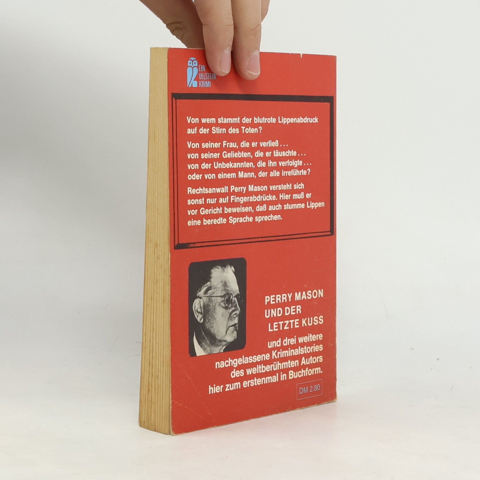 Erle Stanley Gardner Perry Mason und der letzte Kuss