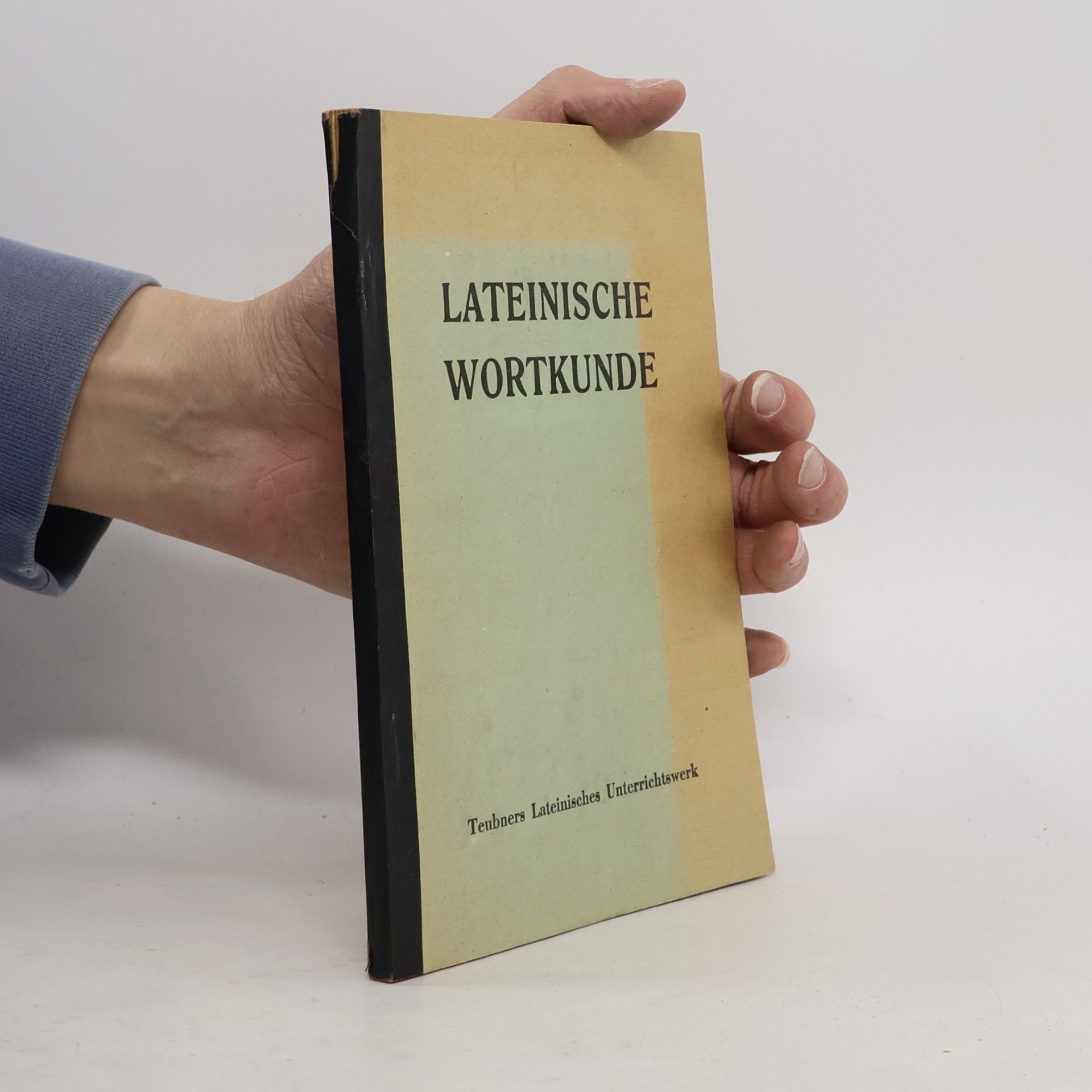 Various authors Lateinische Wortkunde