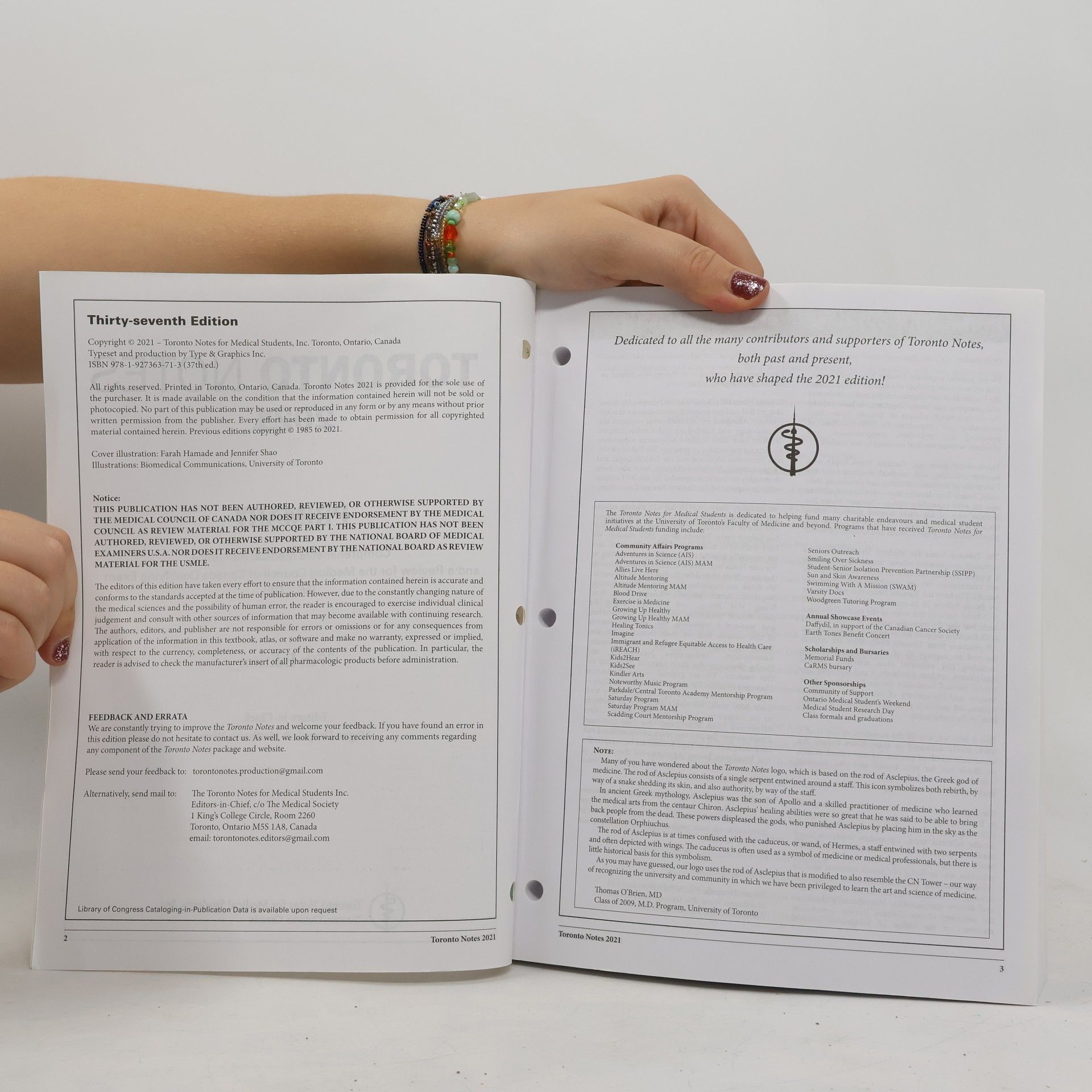 Matthaeus Ware Toronto Notes 2021 Primary