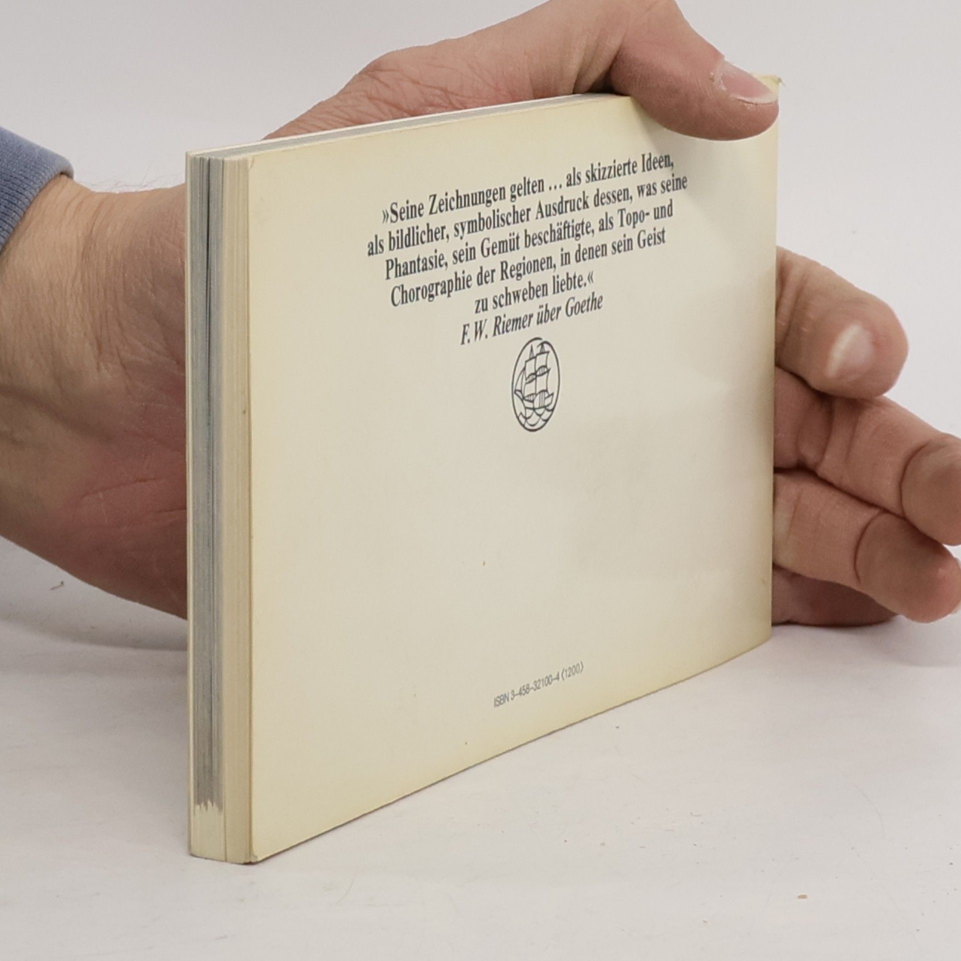 Johann Wolfgang von Goethe Reise-, Zerstreuungs- und Trost-Büchlein