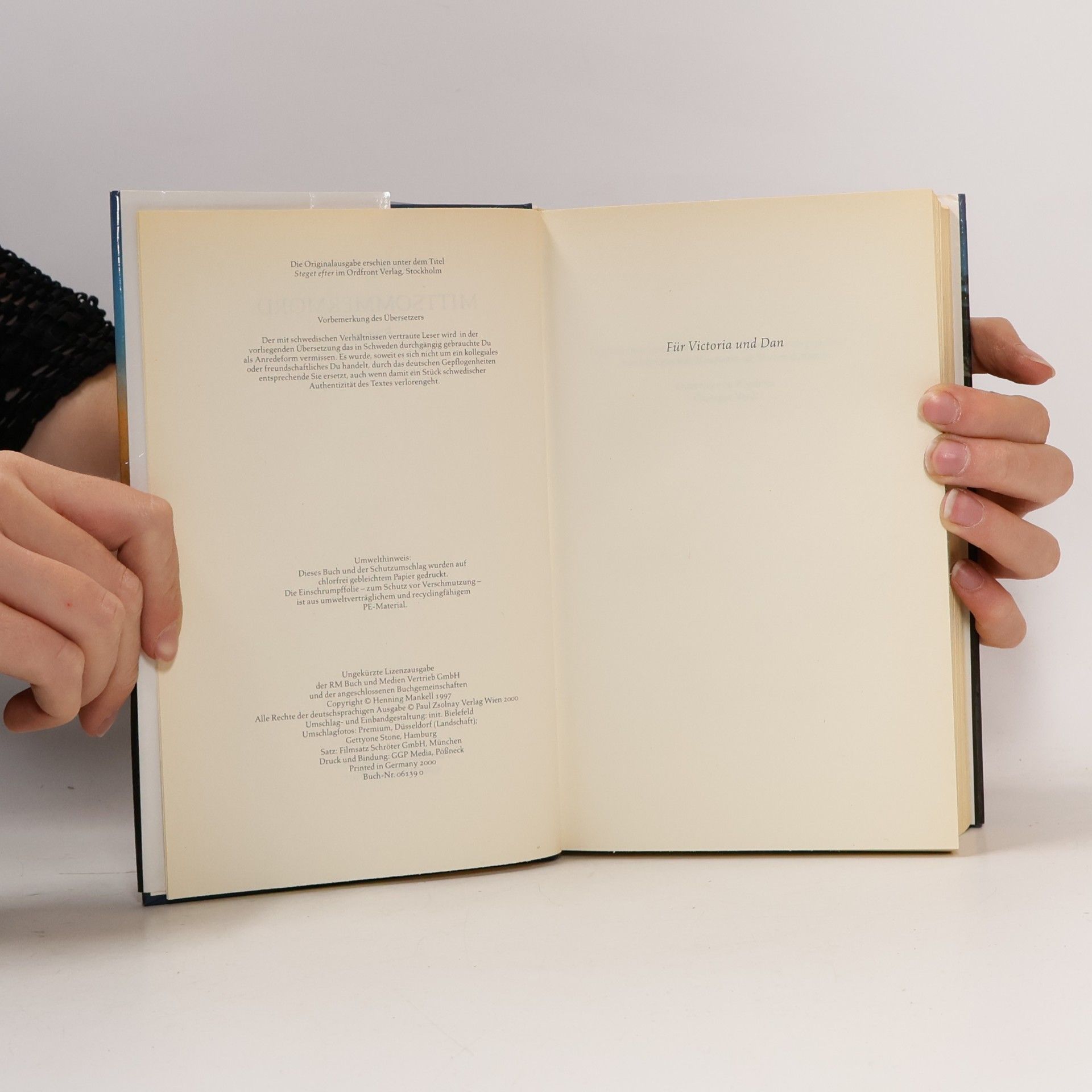 Henning Mankell Mittsommermord
