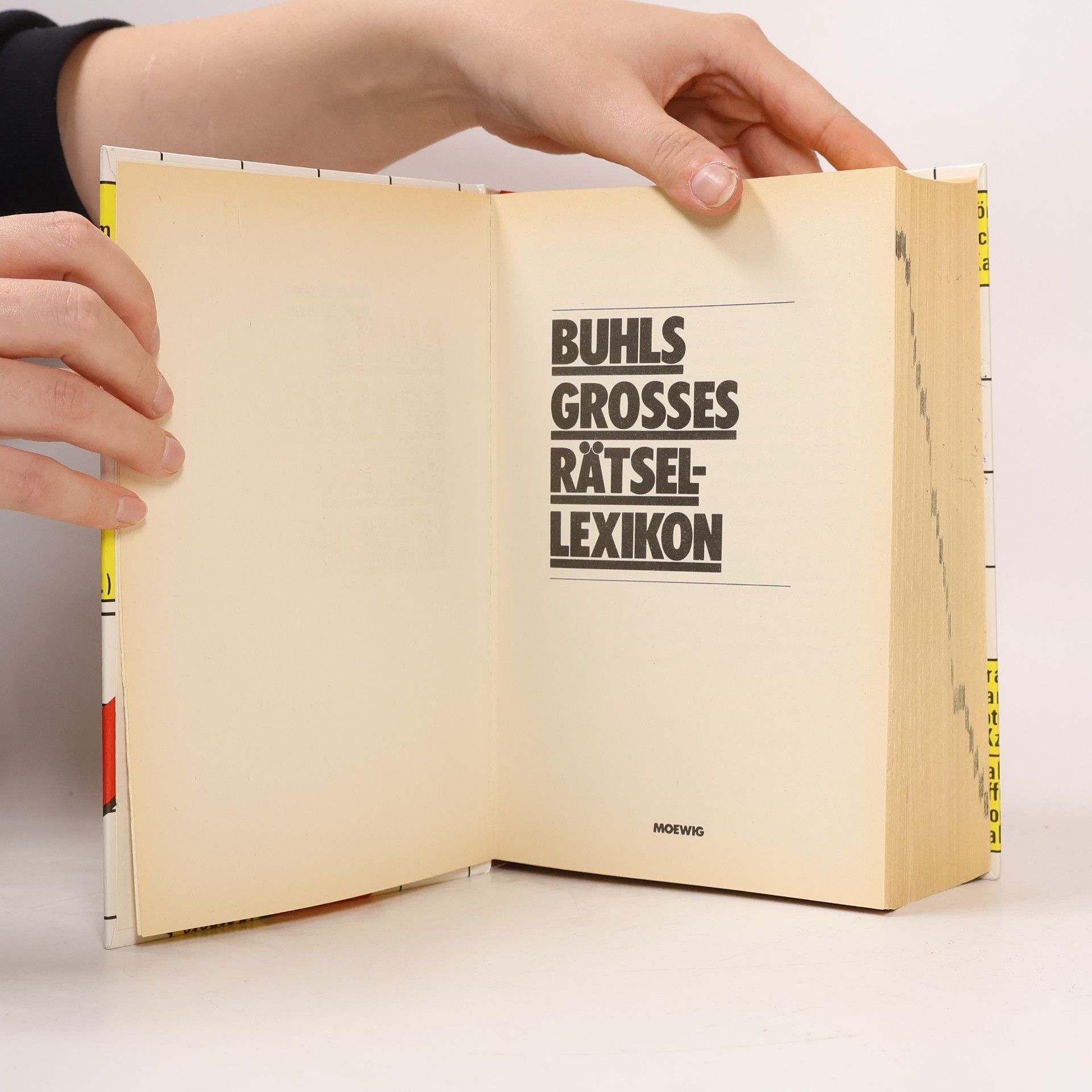 Autorenkollektiv Buhls grosses Rätsel-Lexikon