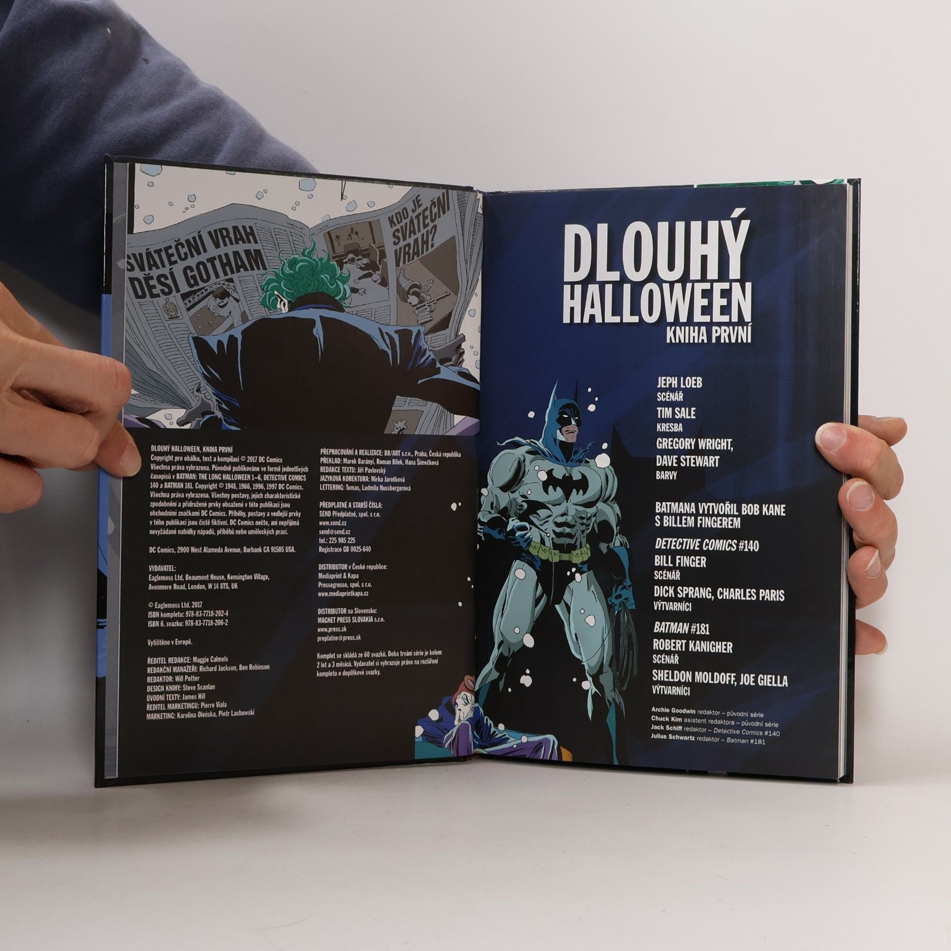Kolektív autorov Batman. Dlouhý Halloween