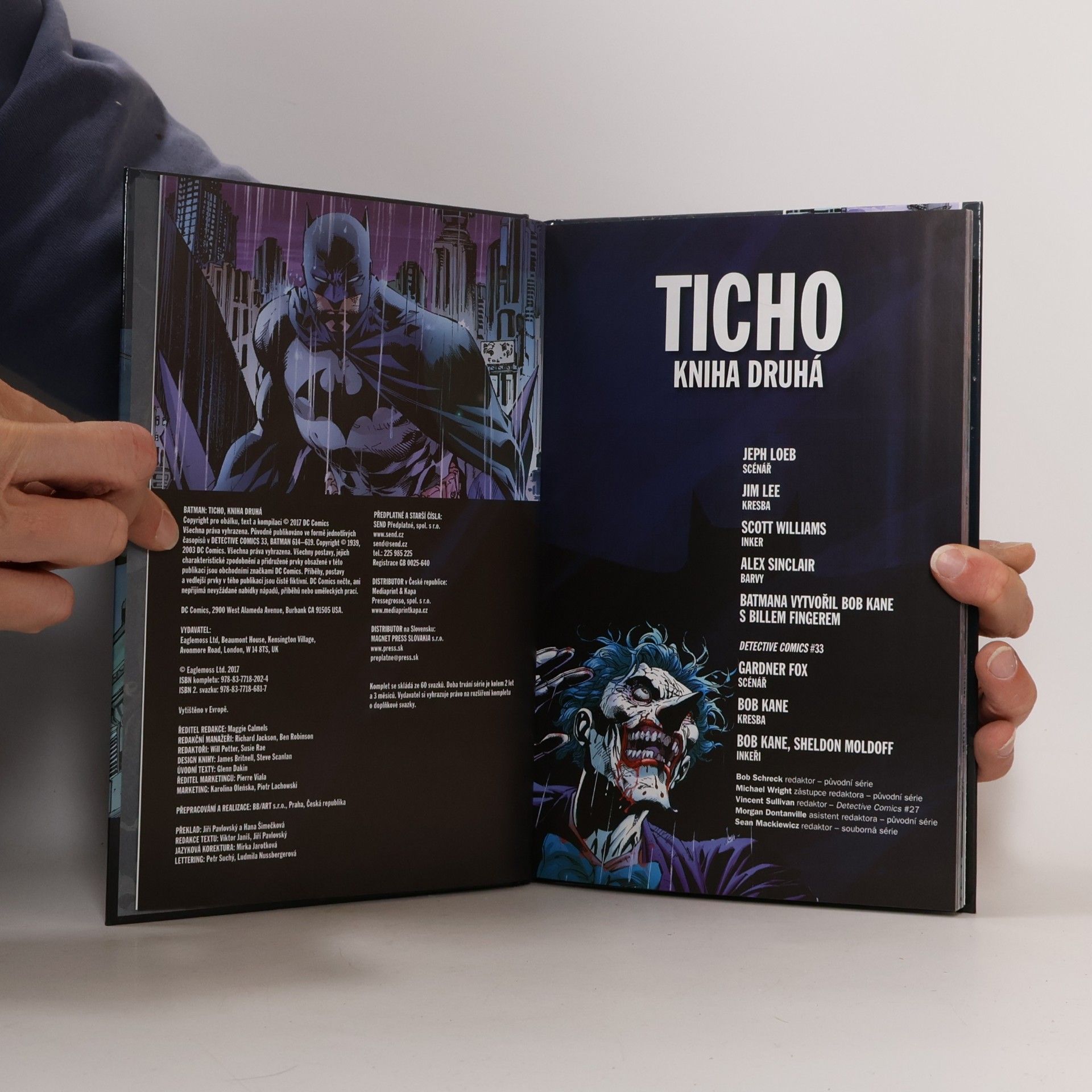 Jeph Loeb Batman: Ticho: Kniha druhá