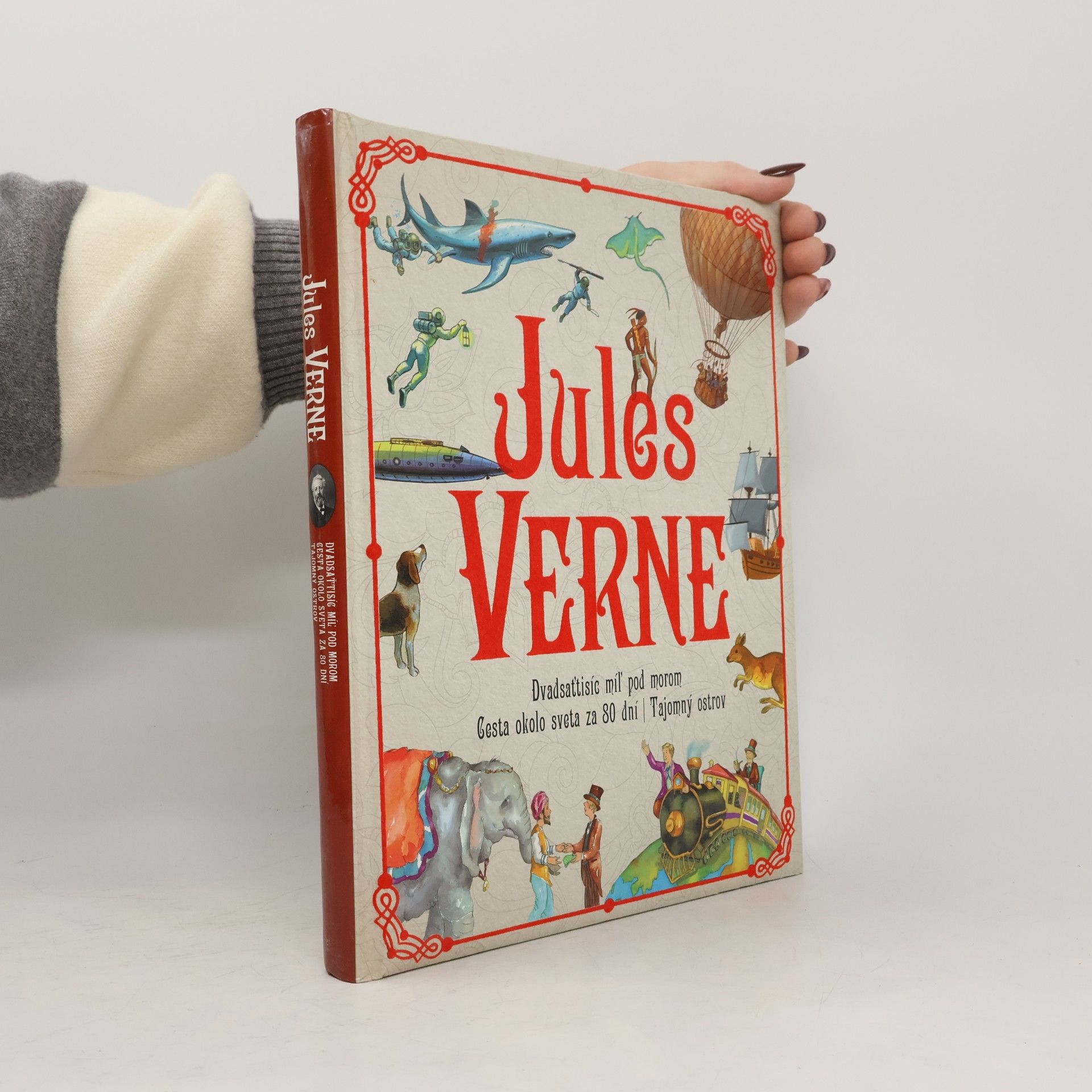 Jules Verne Dvadsaťtisíc míľ pod morom. Cesta okolo sveta za 80 dní - Tajomný ostrov