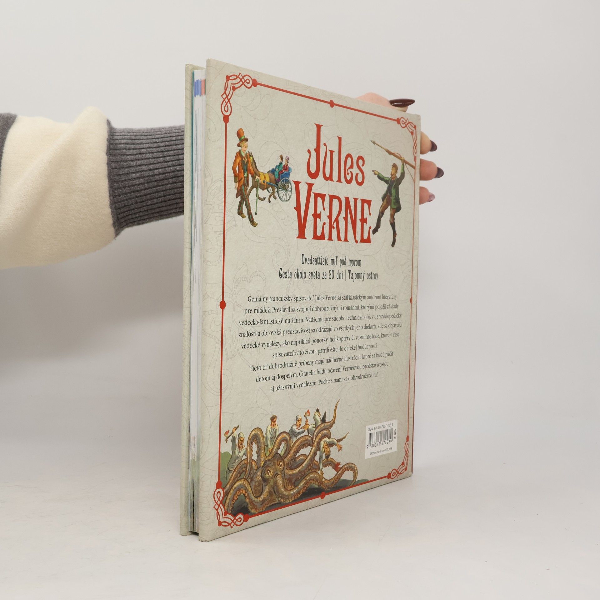 Jules Verne Dvadsaťtisíc míľ pod morom. Cesta okolo sveta za 80 dní - Tajomný ostrov