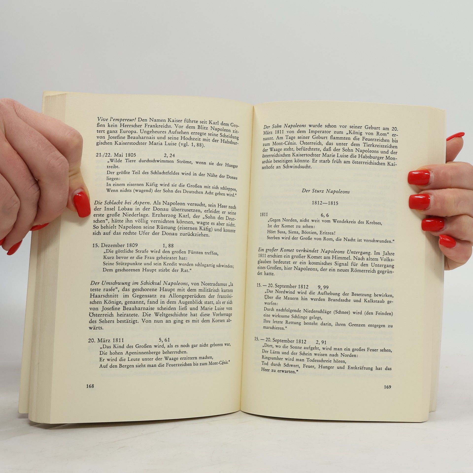 Alexander Centgraf Nostradamus, Prophetische Weltgeschichte