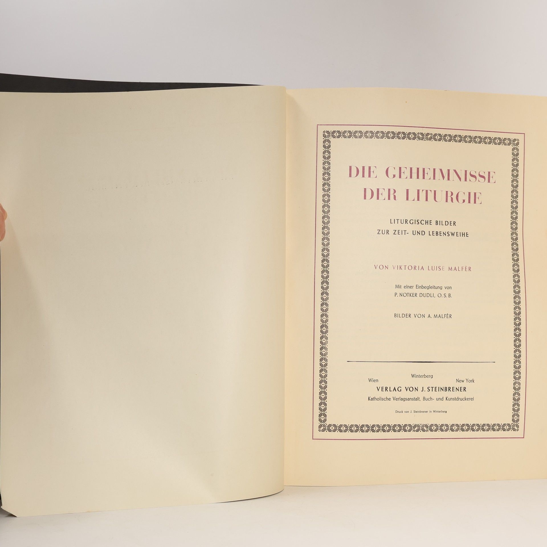 Viktoria Luise Malfèr Die Geheimnisse der Liturgie