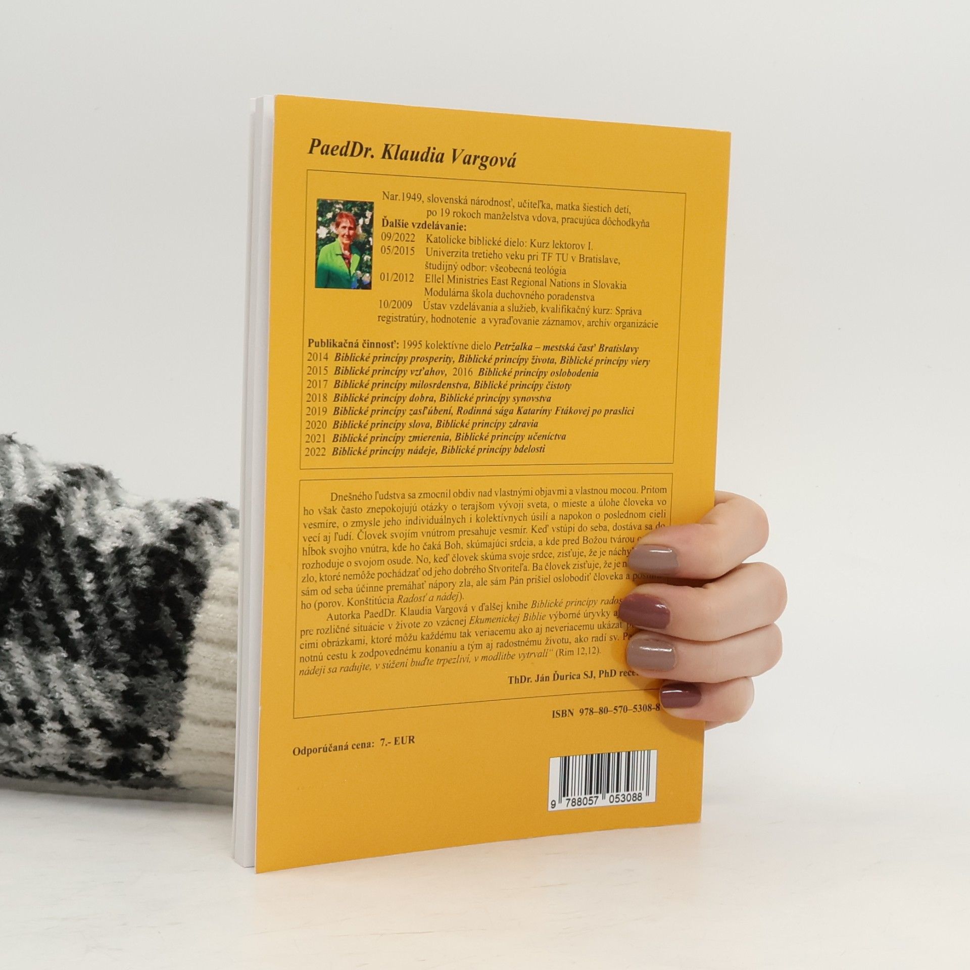 Klaudia Vargová Biblické princípy radosti