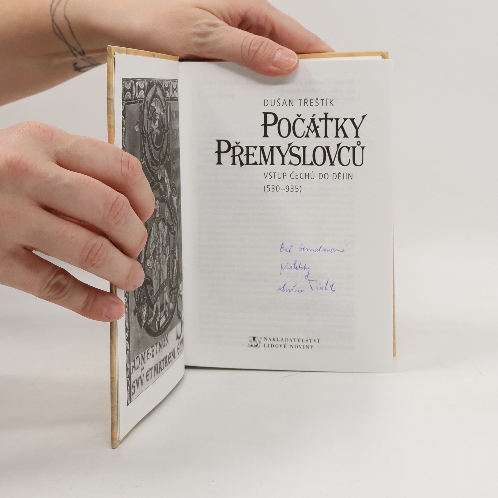 Dušan Třeštík Počátky Přemyslovců : vstup Čechů do dějin (530-935)